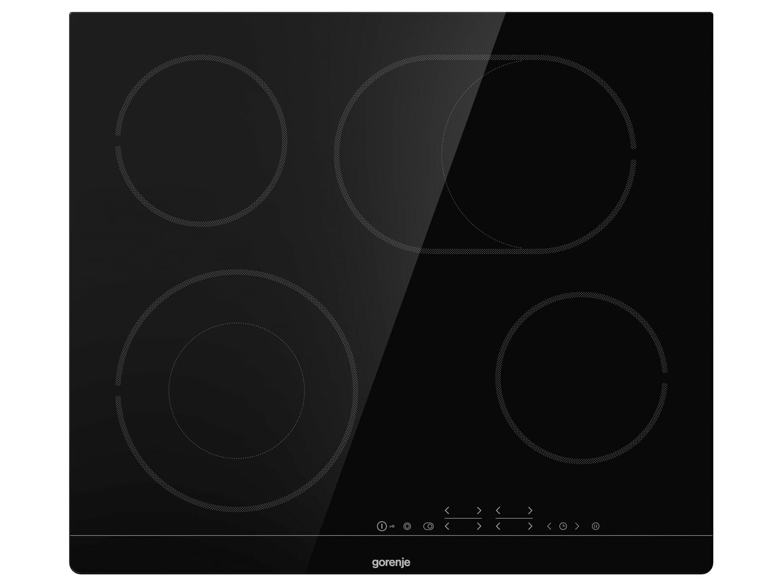 GORENJE Elektro-Kochfeld 730352, autark, Timer, TouchControl-Bedienung