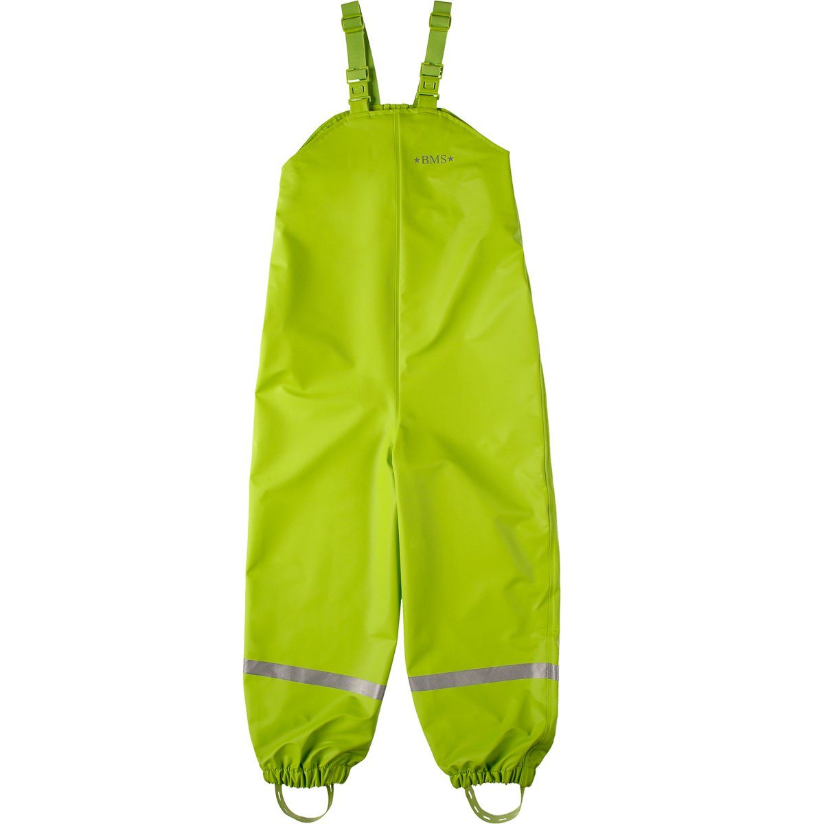 BMS Regen- und Matschlatzhose Regenlatzhose - Matschhose für Kinder 100% wasserdicht nachhaltig (1-tlg) mitwachsend durch einstellbare Hosenträger