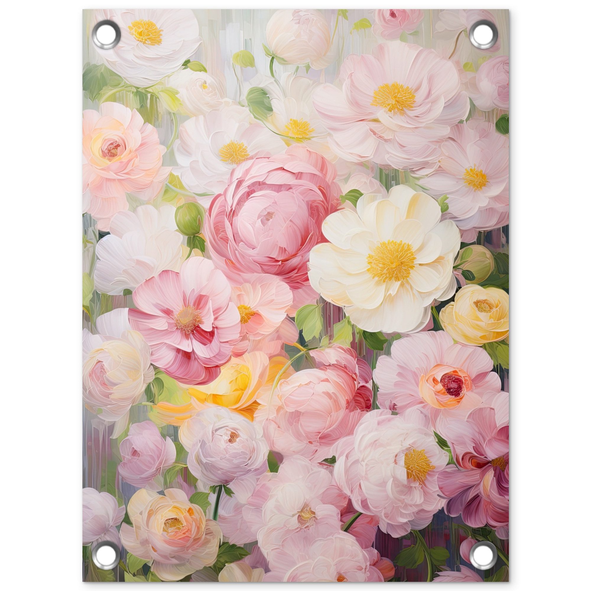 OnlyWow Poster für Garten Blumen