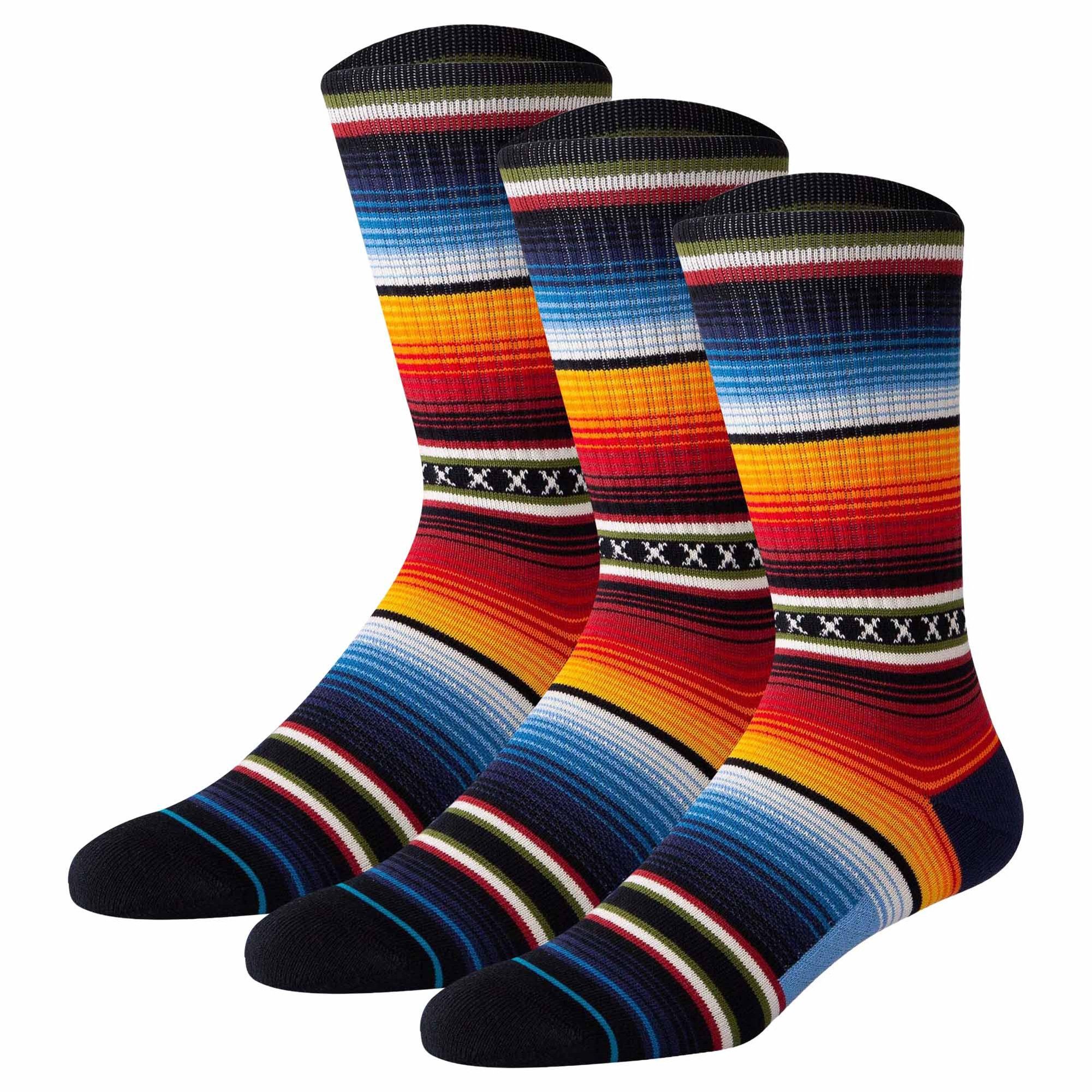 Stance Kurzsocken Unisex Socken 3er Pack Baumwolle CURREN ST CREW (Packung, 3er Pack)