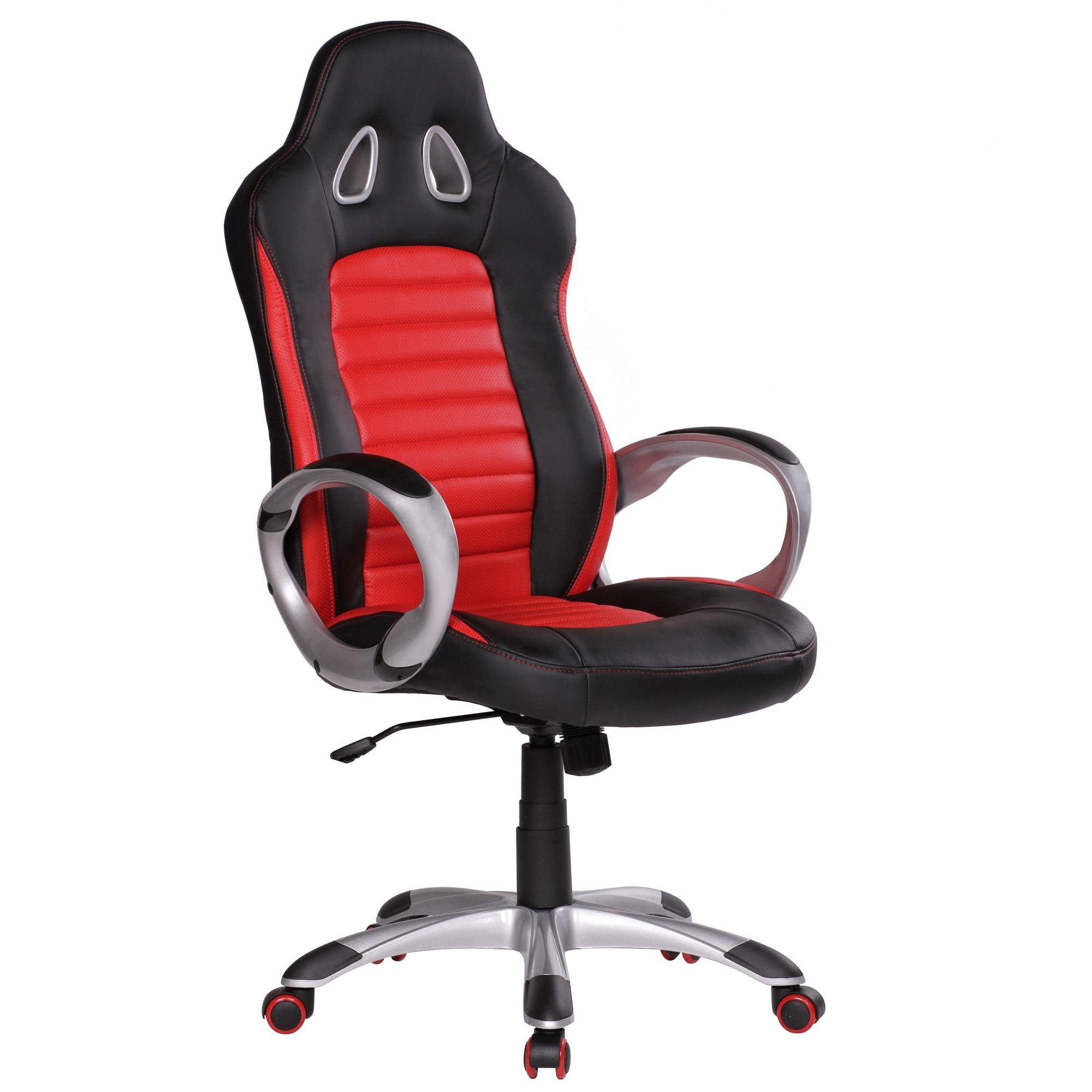 finebuy gaming chair »suva12091« bürostuhl racing gaming chefsessel racer  drehstuhl 120kg synchronmechanik race schreibtischstuhl sport online kaufen