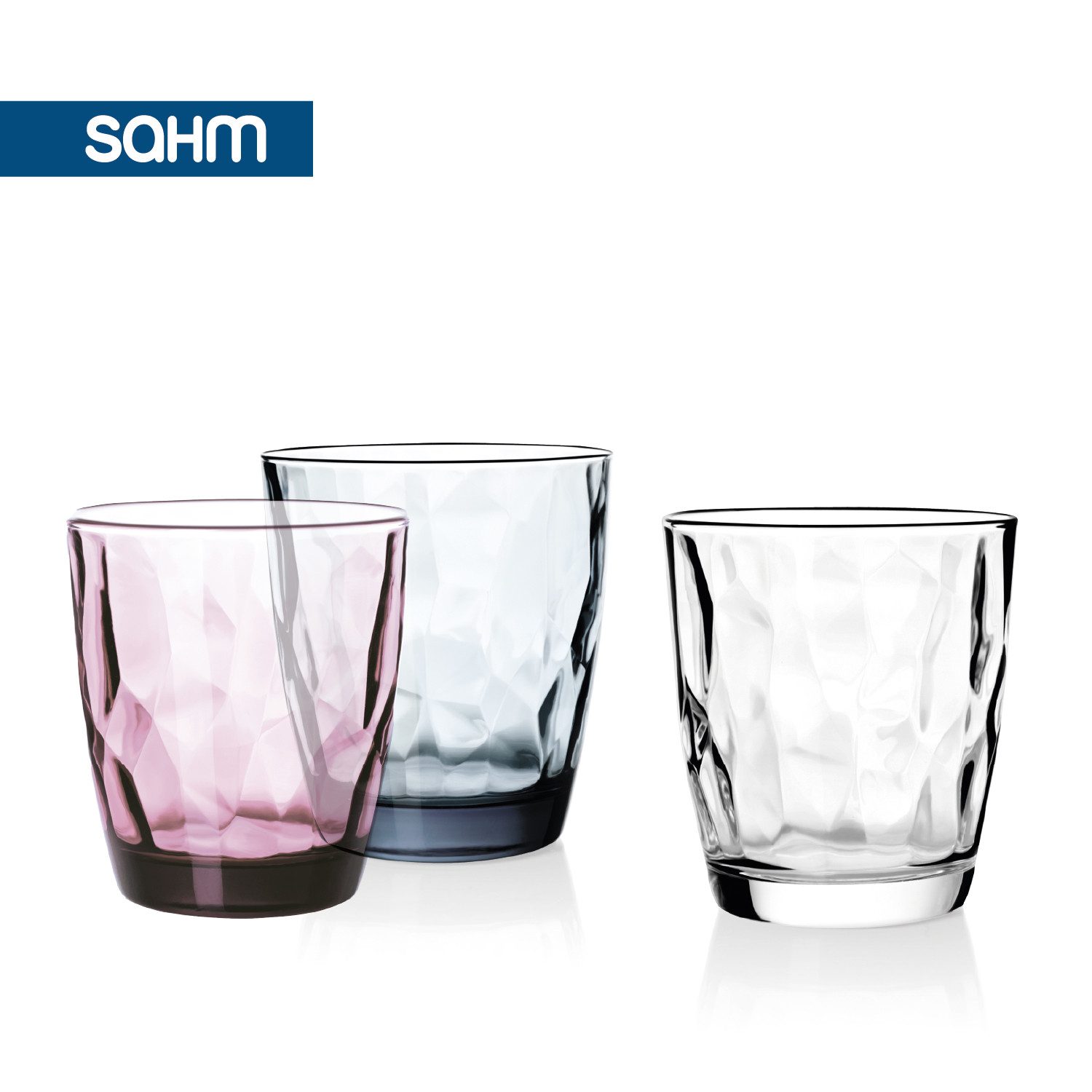 SAHM Gläser-Set Diamond Becher Set 6 tlg