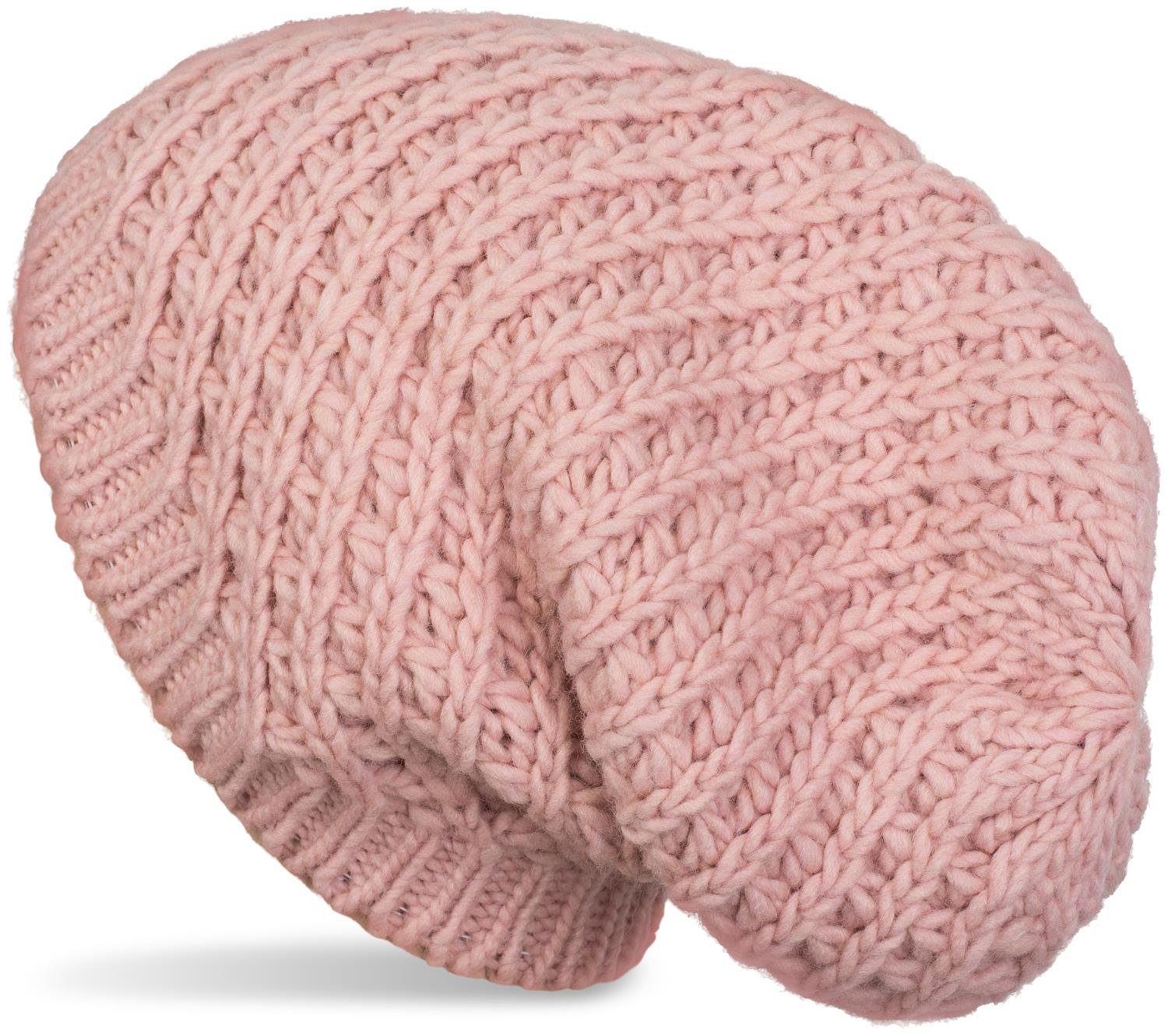 styleBREAKER Strickmütze Grobstrick Beanie Mütze (1-St) günstig online kaufen