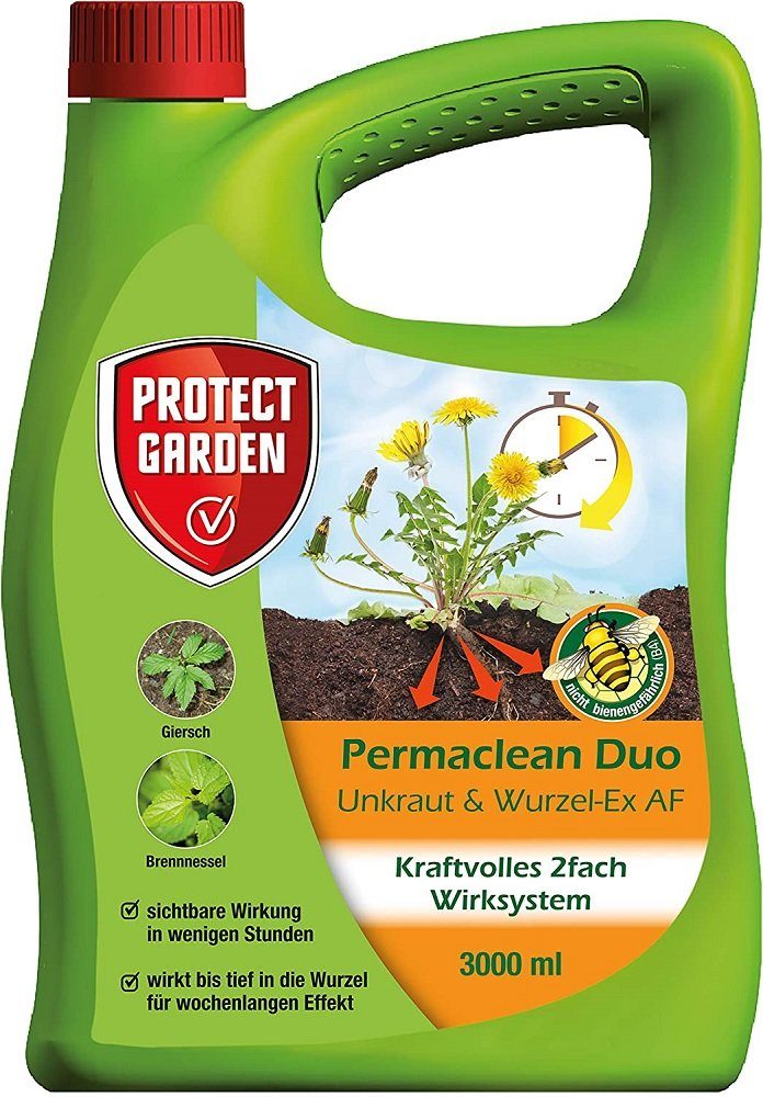 Unkrautbekämpfungsmittel Protect Garden Permaclean Duo Unkraut & Wurzel-EX AF 3 l