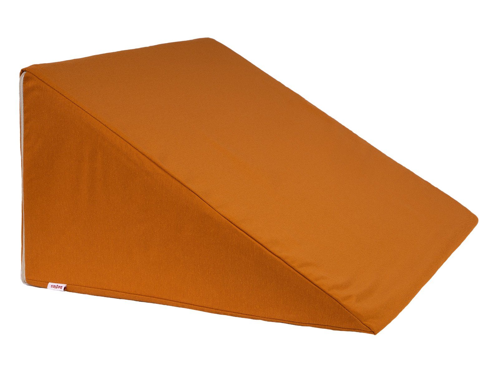 Kissenbezug Wunschton, beties (1 Stück), sanddorn-orange Baumwoll-Mischgewebe pflegeleichtes Keilkissenbezug