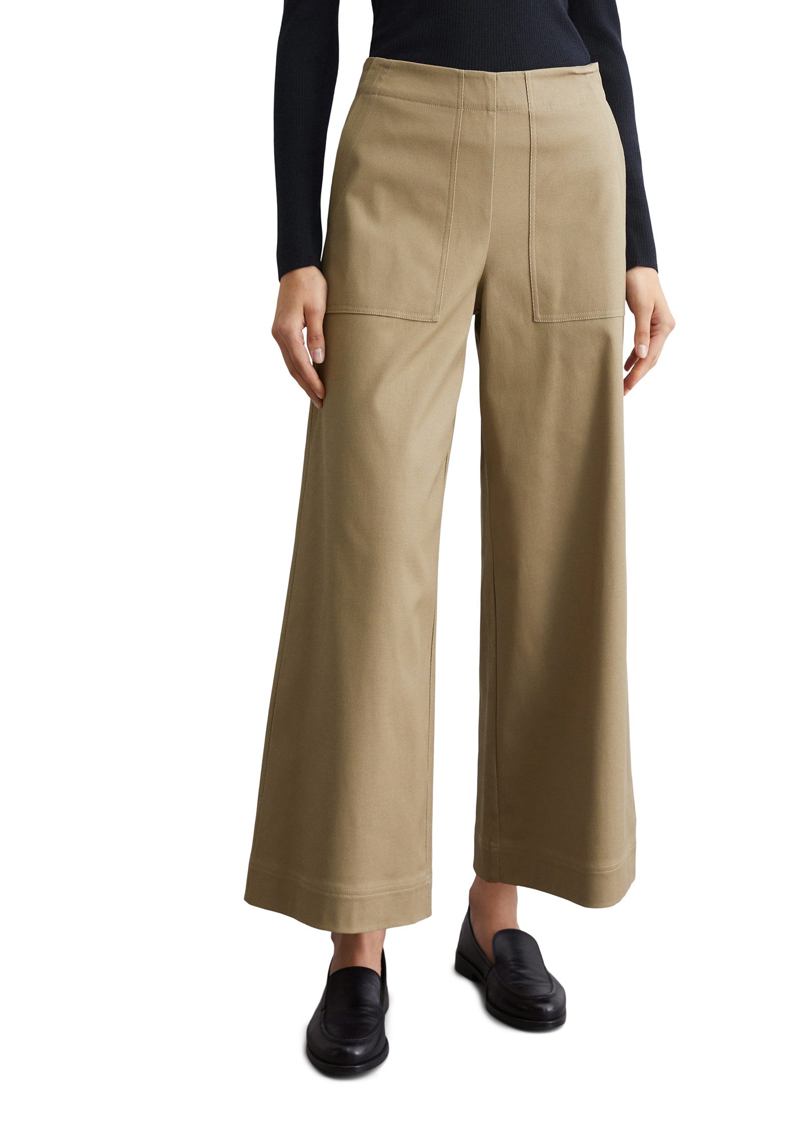 Marc O'Polo Culotte mit seitlichem, nahtfeinem günstig online kaufen