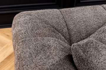 riess-ambiente Ecksofa ZERO GRAVITY 305cm taupe, Einzelartikel 1 Teile, Wohnzimmer · Bouclé · XXL Couch · Bigsofa · Ottomane rechts