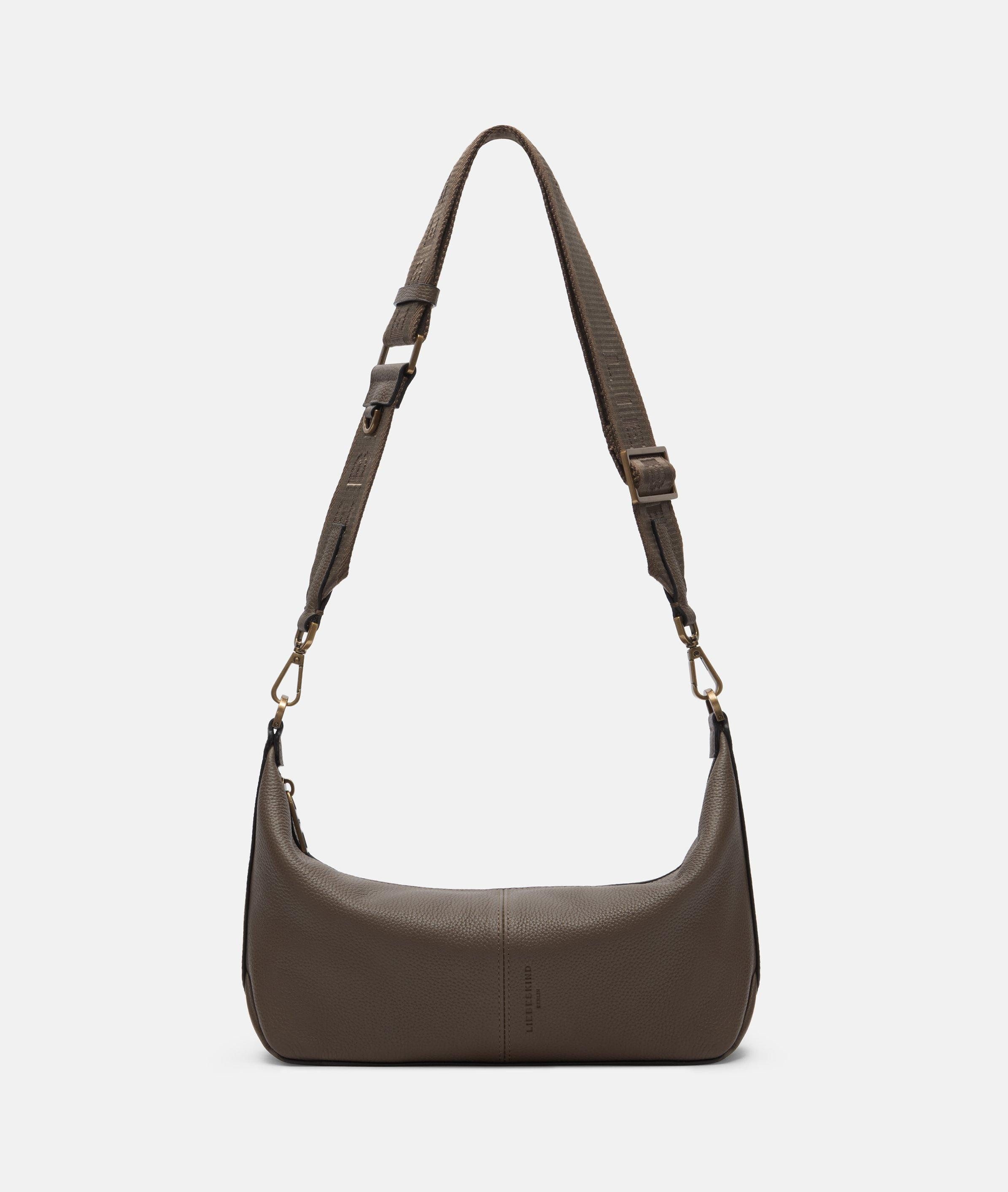 Liebeskind Berlin Schultertasche Hobo, Handliche Hobo-Bag aus hochwertigem Schafsleder