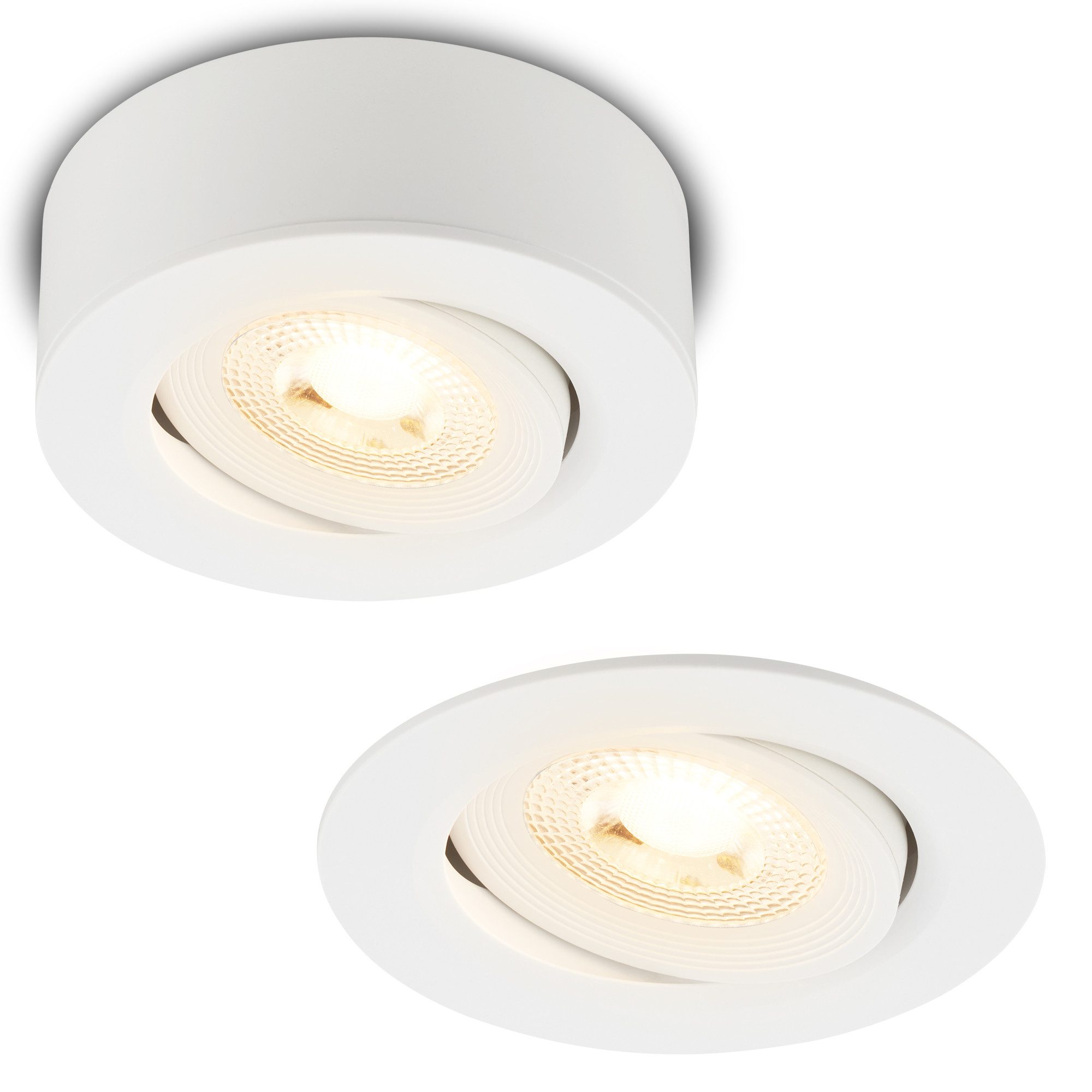 Briloner Leuchten LED Aufbaustrahler Aufbauspot Einbauleuchte günstig online kaufen