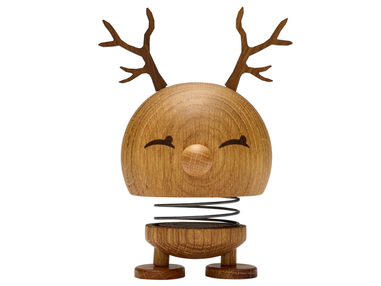 HOPTIMIST Dekofigur Reindeer Bimble M oak 10,8cm