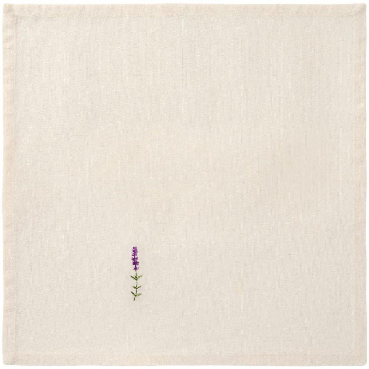 Ib Laursen Stoffserviette Ib Laursen Stoffserviette Flora Lavendel (40x40cm)