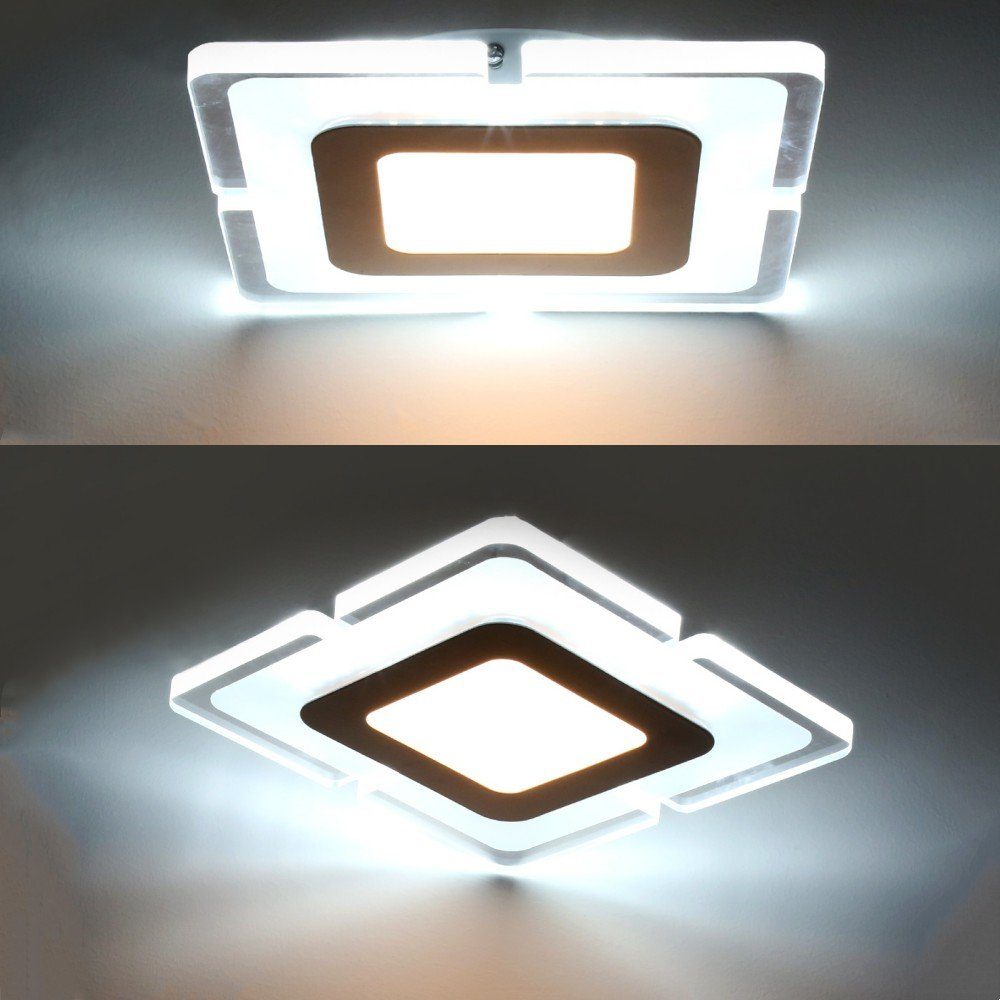 LETGOSPT Deckenleuchte 18W Ultraslim Panel Deckenlampe günstig online kaufen