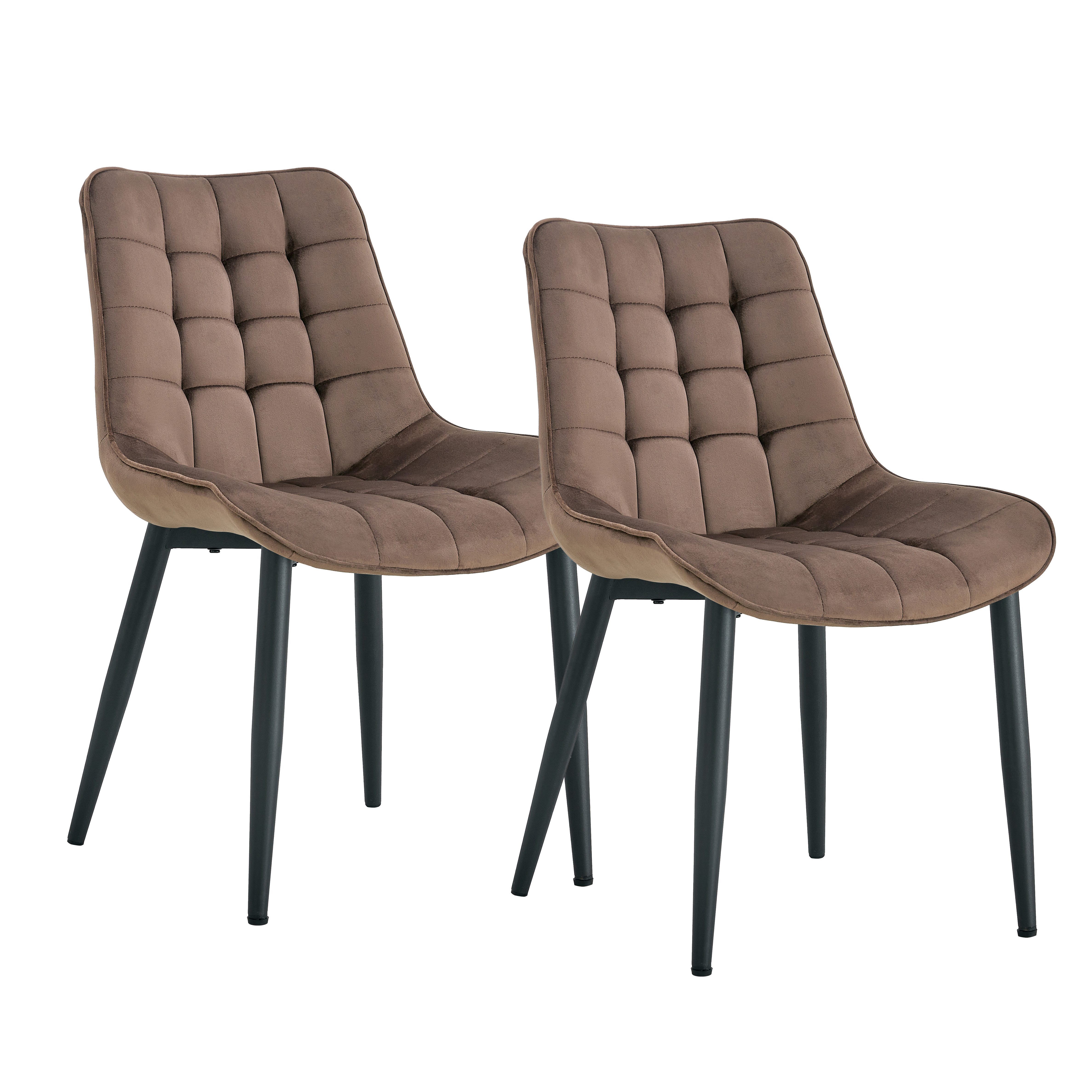 Krok Wood Esszimmerstuhl Christian Bürostuhl, Metallbeine (2- er Set) (Set) günstig online kaufen