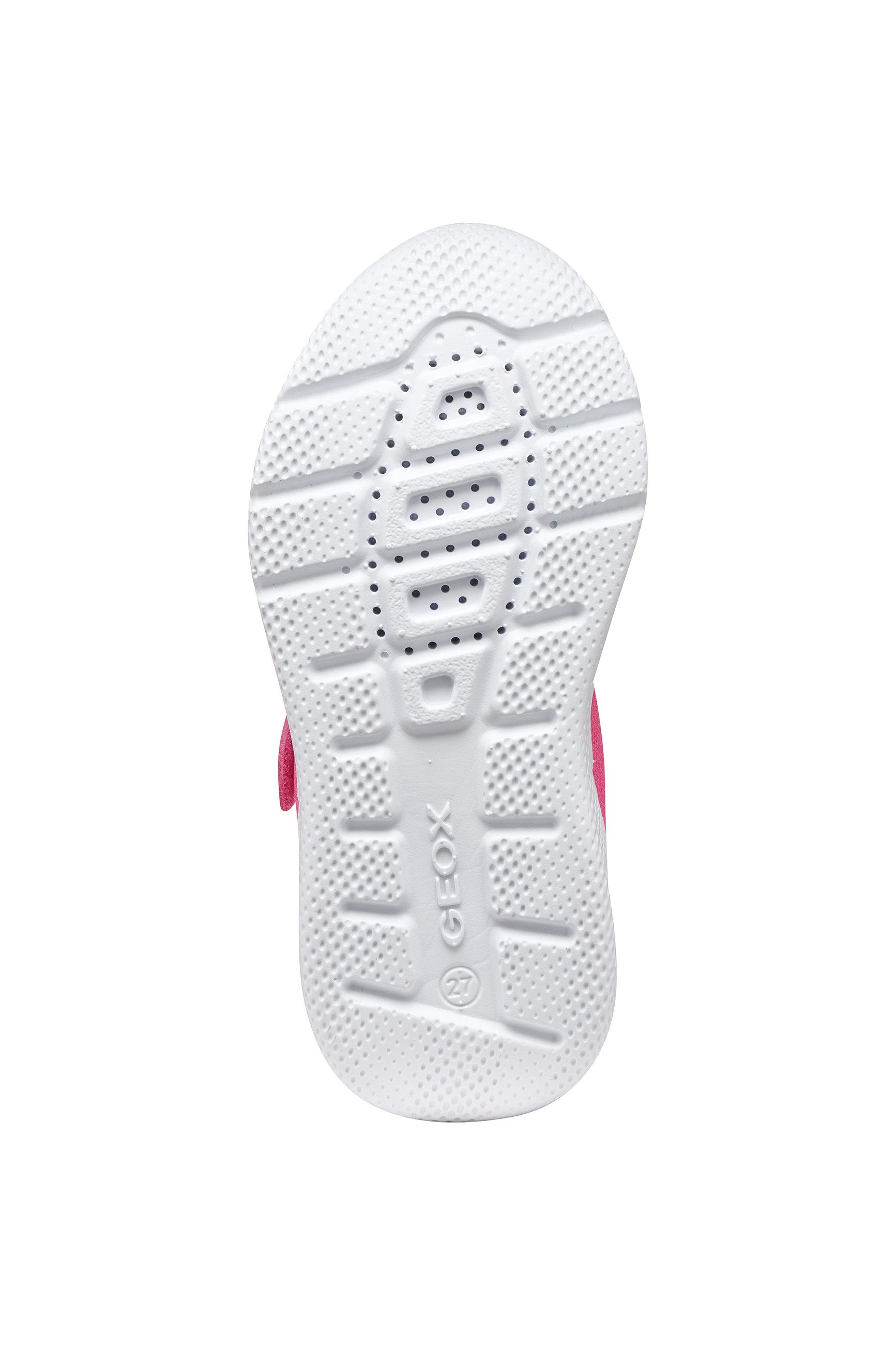 Geox J SPRINTYE GIRL Sneaker Slipper mit schönen Glitzerdetails, Größenschablone zum Download