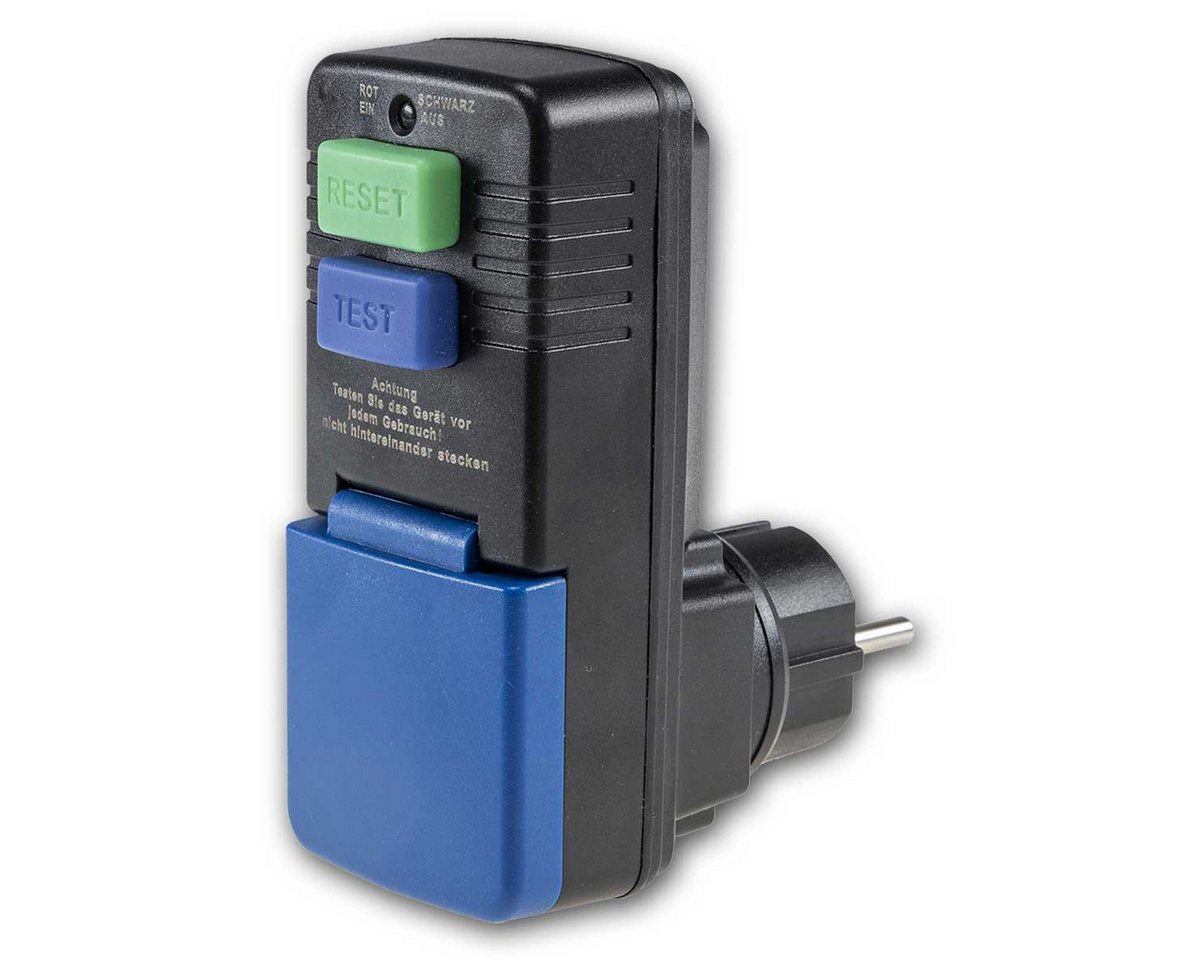 ChiliTec Personenschutzstecker Fehlerstromschutzadapter "CT-RCD" (DI) IP54