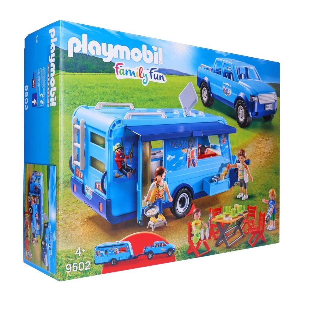 Playmobil® Steckspielzeug »9502 Pick-up mit Wohnwagen« online kaufen | OTTO