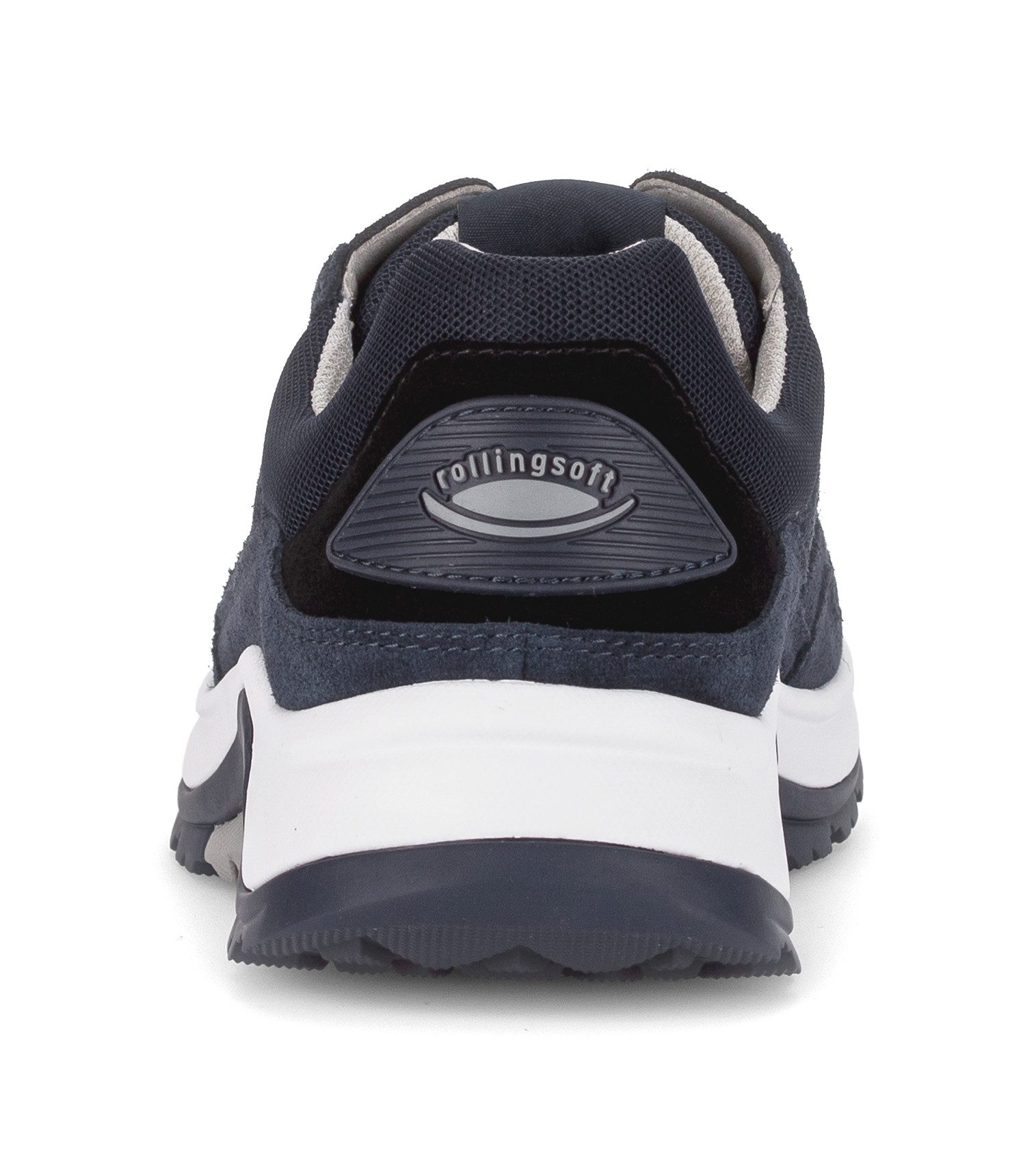 rollingsoft Slip-On Sneaker, Freizeitschuh, Halbschuh, Slipper mit Logo an der Ferse, G-Weite