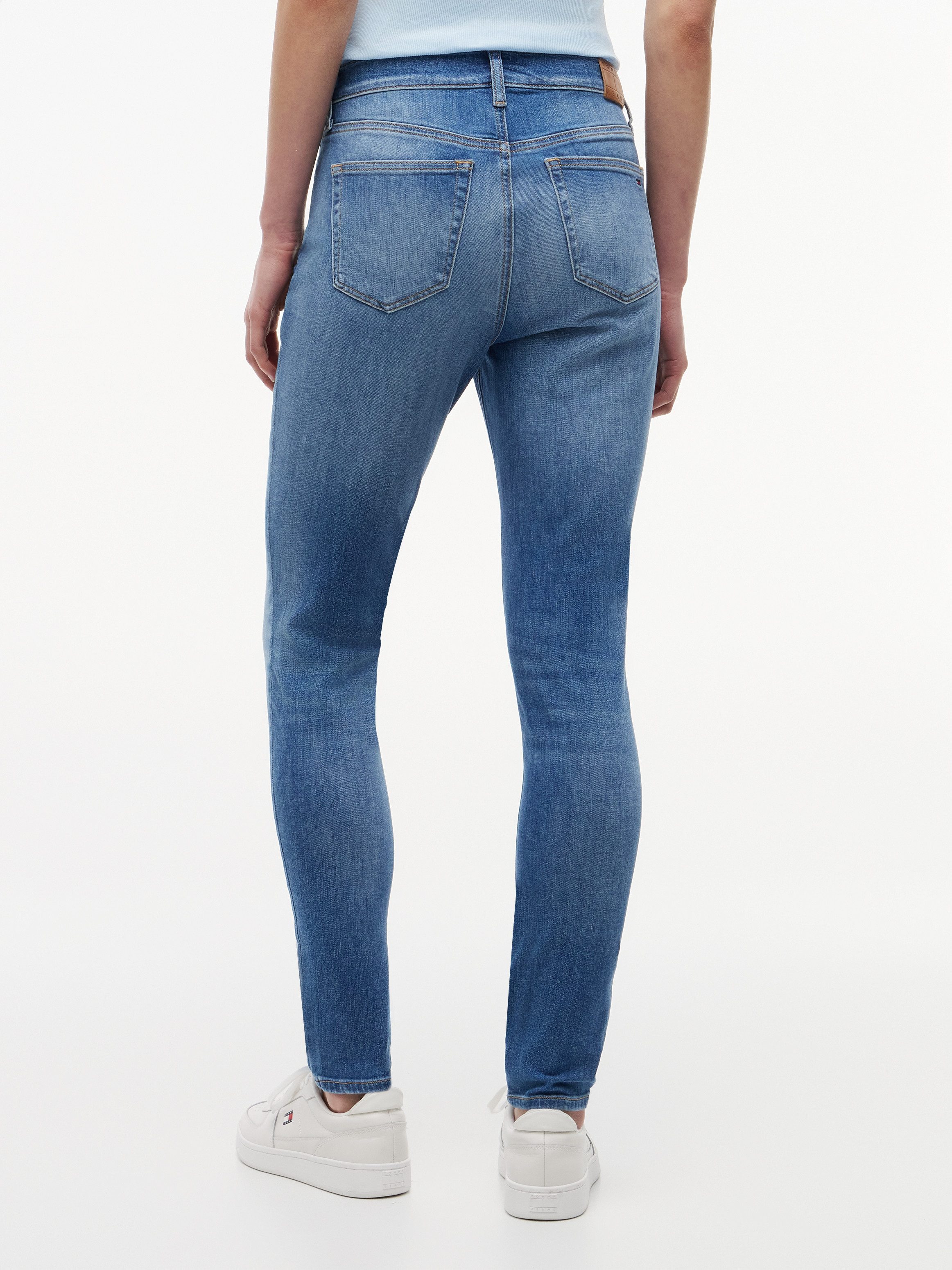 Tommy Jeans Skinny-fit-Jeans NORA MR SKNY Baumwollmischung, skinny fit
