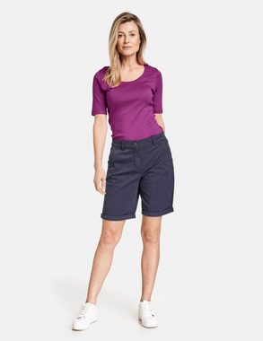 GERRY WEBER 7/8-Hose Shorts mit gekrempeltem Saum