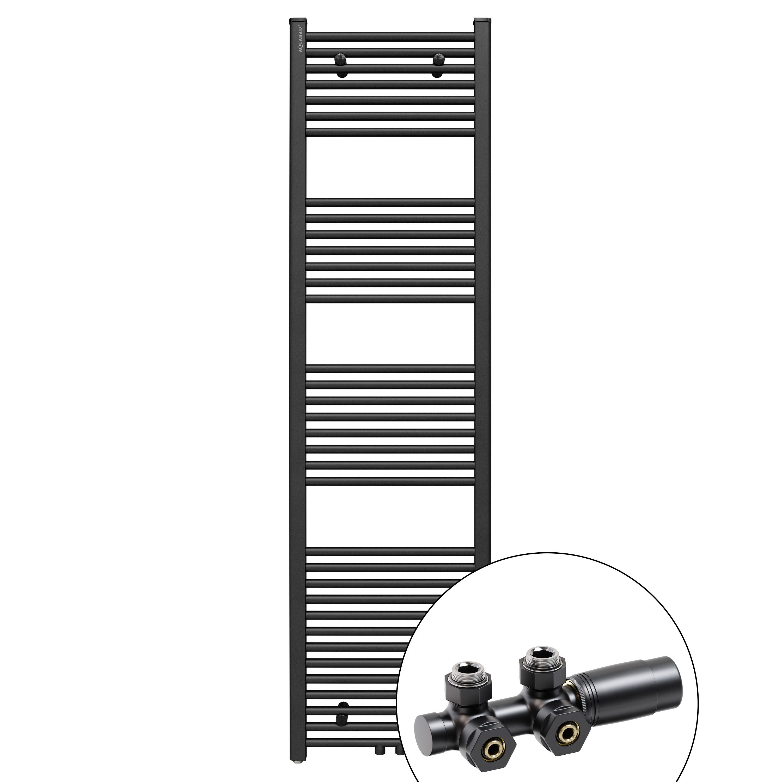Aquabad® Badheizkörper VIRGO Handtuch Heizkörper Mittelanschluss günstig online kaufen