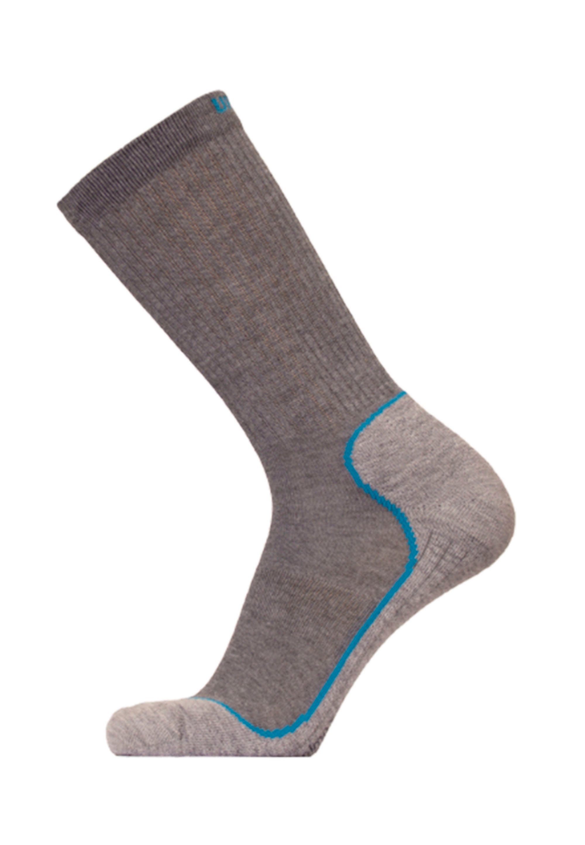 UphillSport Socken KEVO (1-Paar) aus funktionalem Material grau