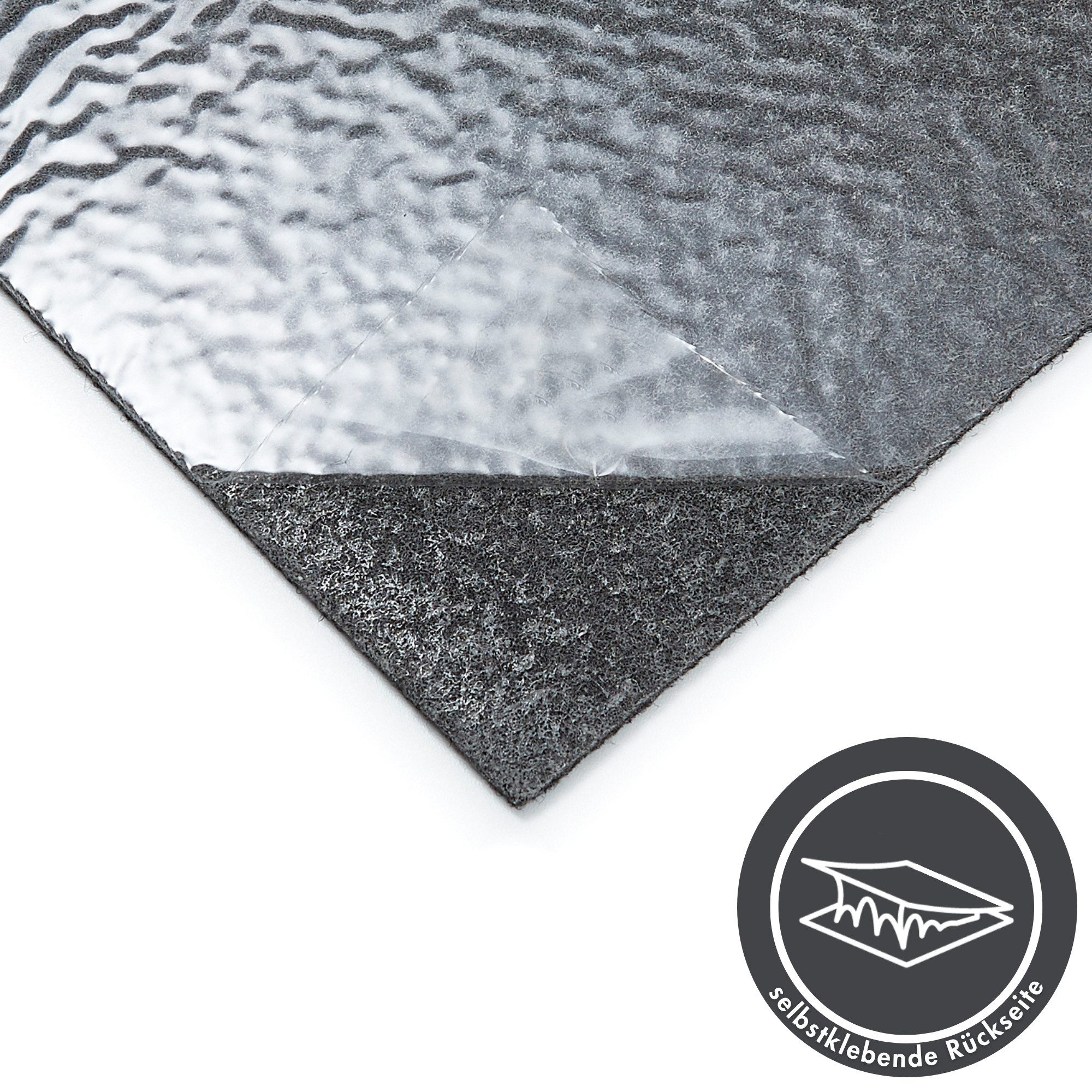 Andiamo Teppichfliese Skandi, selbstklebend, Gesamthöhe 4 mm, rechteckig, 40x40 cm, 25 Stück (4 qm), 50 Stück (8 qm) oder 100 Stück (16 qm)