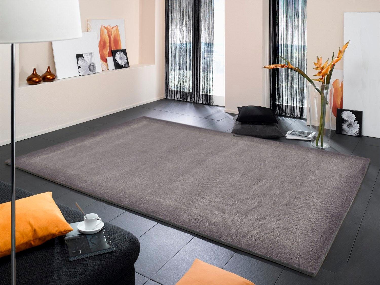 OCI DIE TEPPICHMARKE Wollteppich Vinciano Tami, rechteckig, Höhe: 8 mm, reine Wolle, handgeknüpft, echter Nepal, Wohnzimmer