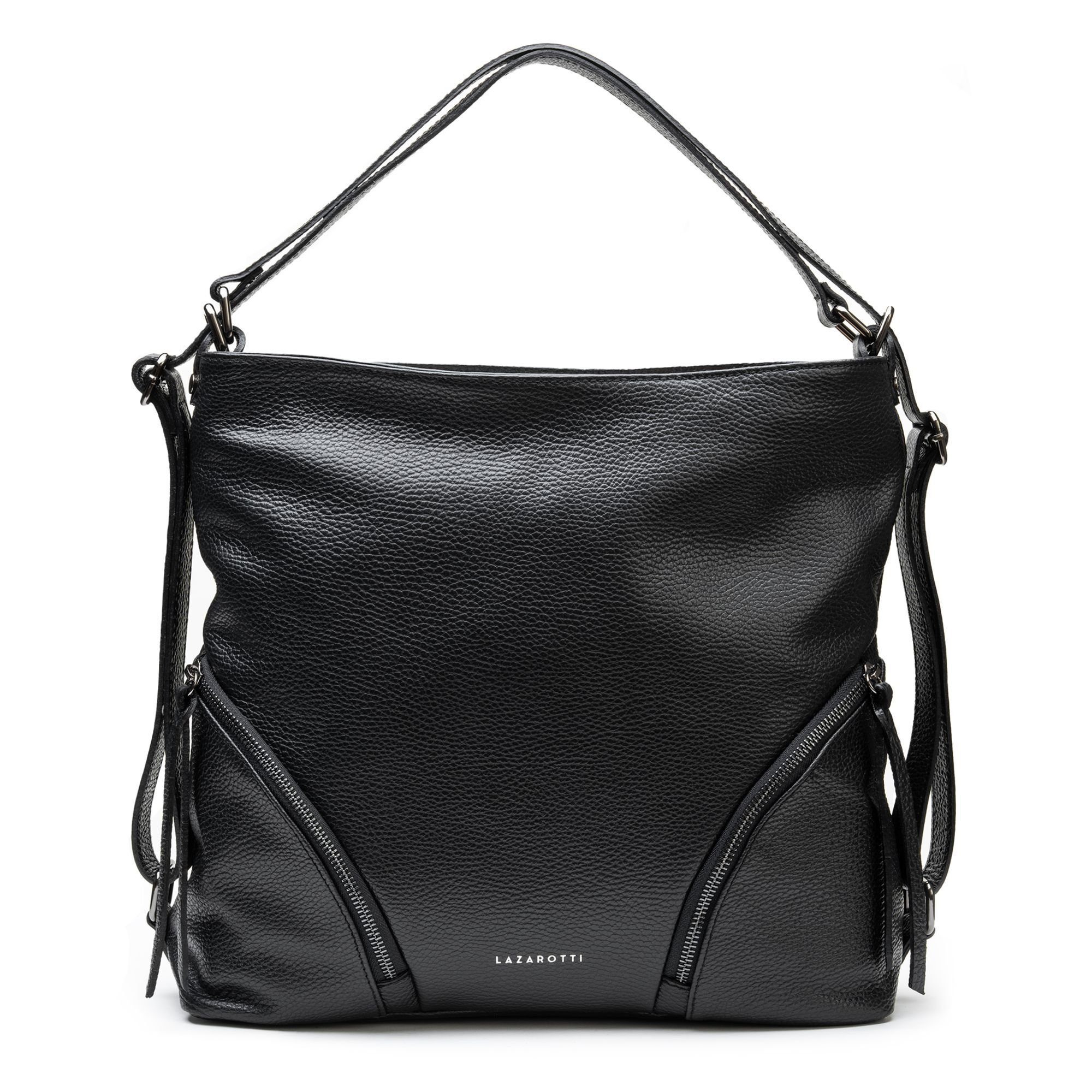 Lazarotti Schultertasche Milano Leather, Leder
