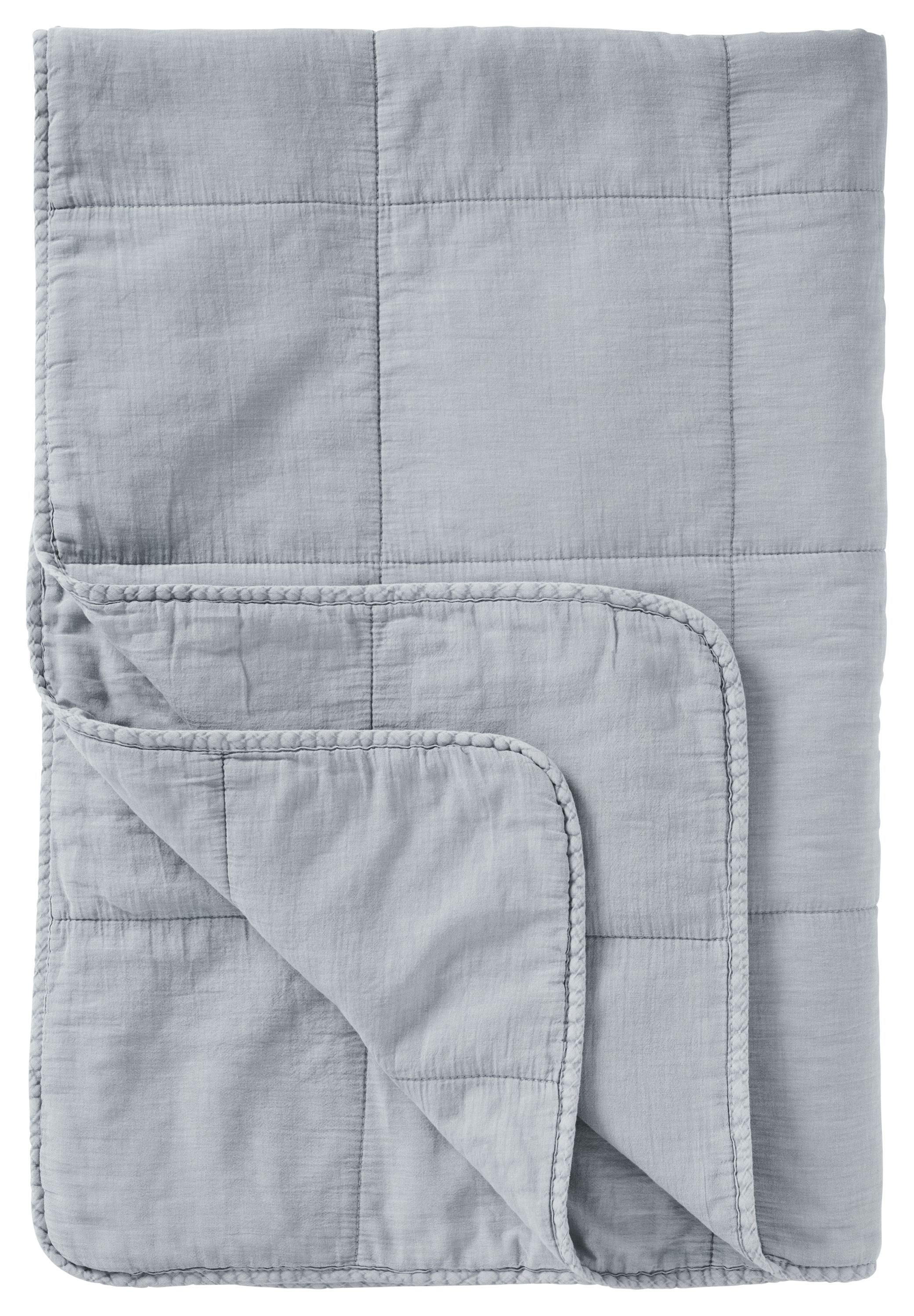 Ib Laursen Tagesdecke Ib Laursen - Decke Quilt Tagesdecke Überwurf 180x130cm Vintage Rosa