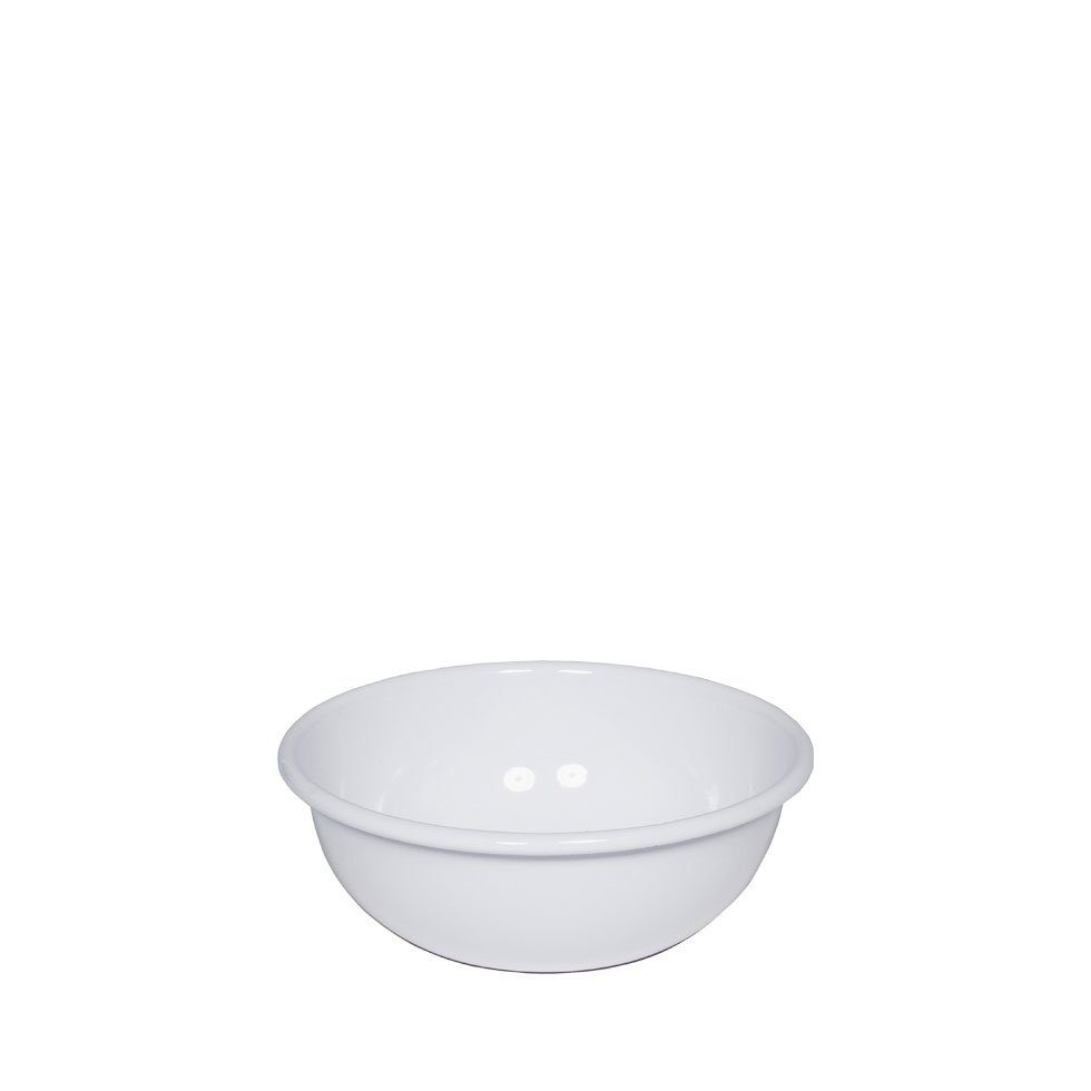 Riess Rührschüssel Classic Weiss, Emaille, Classic Weiß Schüssel 14 cm / 0,47 L - Emaille