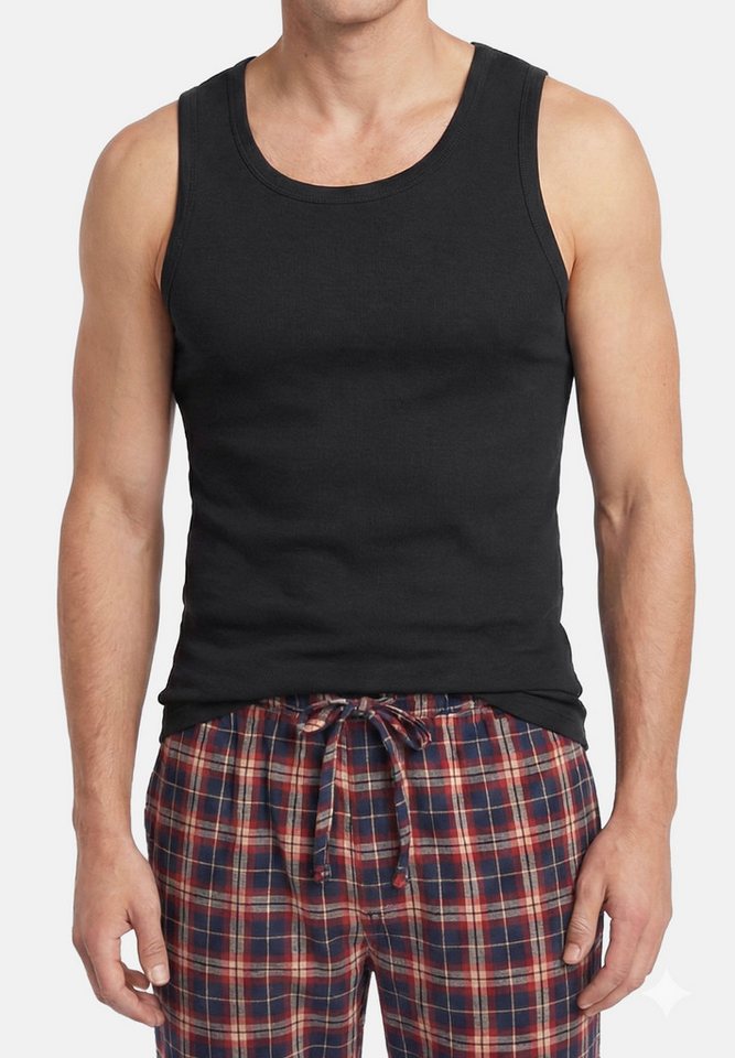 DANISH ENDURANCE Muskelshirt Classic Organic Tank Top 3-St Herren Unterhemd, Muskelshirt, Tanktop, Atmungsaktiv