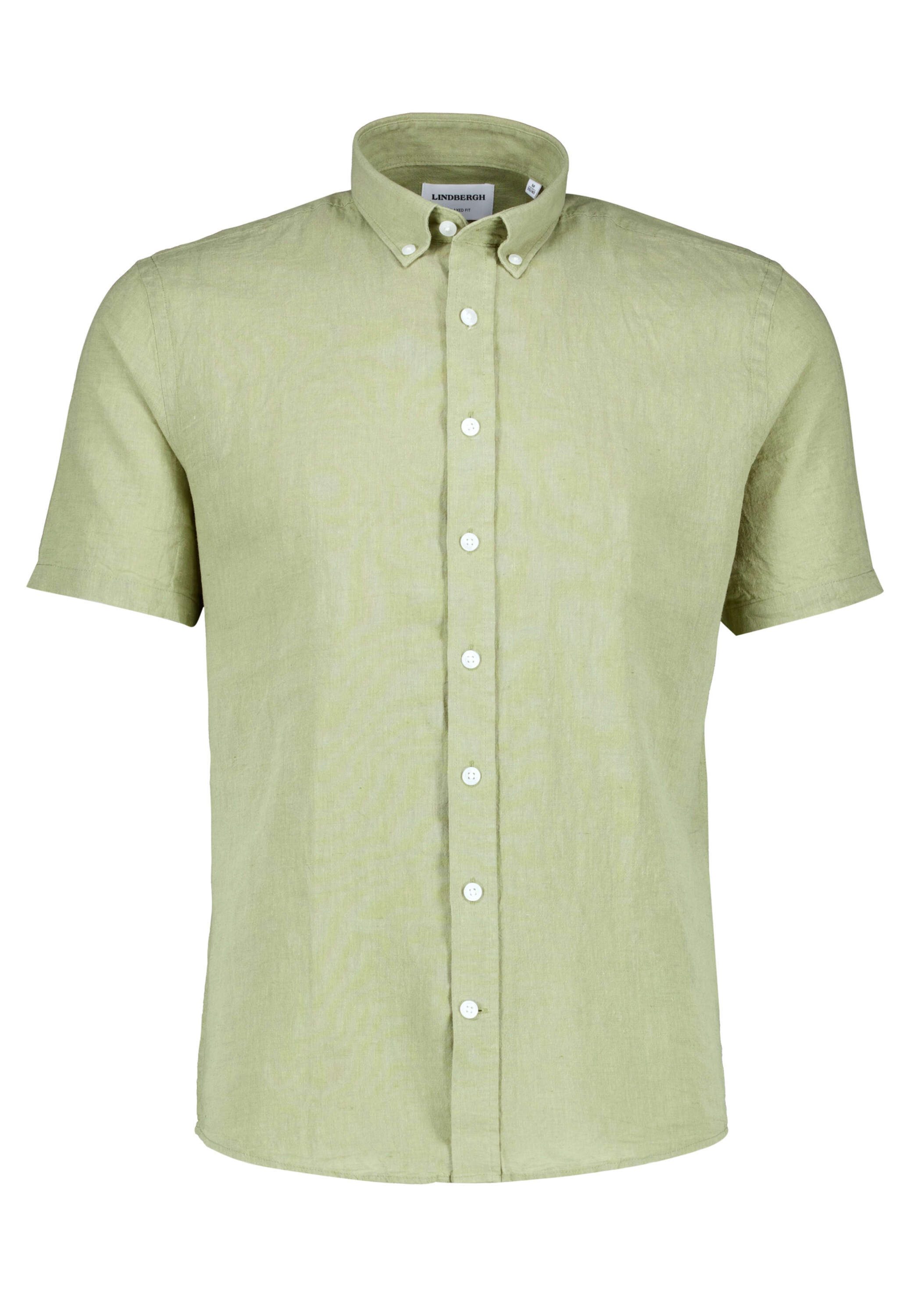 LINDBERGH Leinenhemd Leinenhemd (Kurzarm) Relaxed Fit