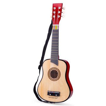 New Classic Toys® Kindergitarre Gitarre Deluxe NATUR Kindergitarre