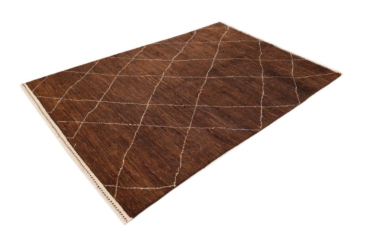 Orientteppich Berber Maroccan 152x227 Handgeknüpfter Orientteppich, Nain rechteckig, Trading, Höhe: Moderner mm 20