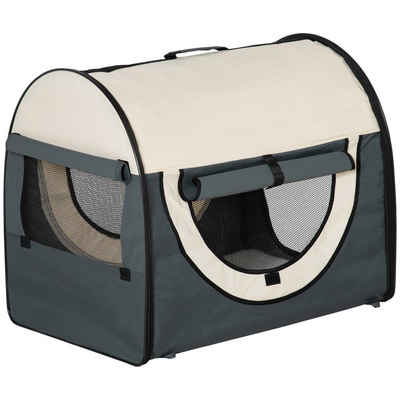 PawHut Tiertransportbox Hundetransportbox in Größe L bis 5 kg