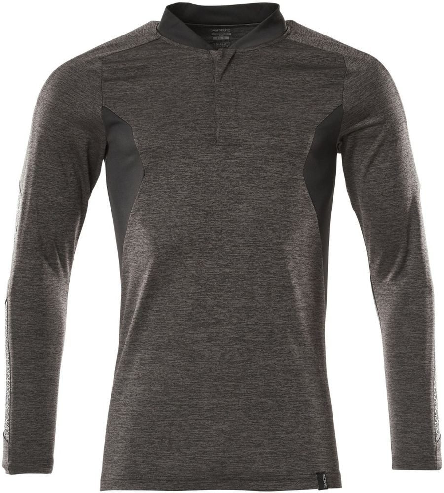 Dunkelanthrazit meliert/Schwarz