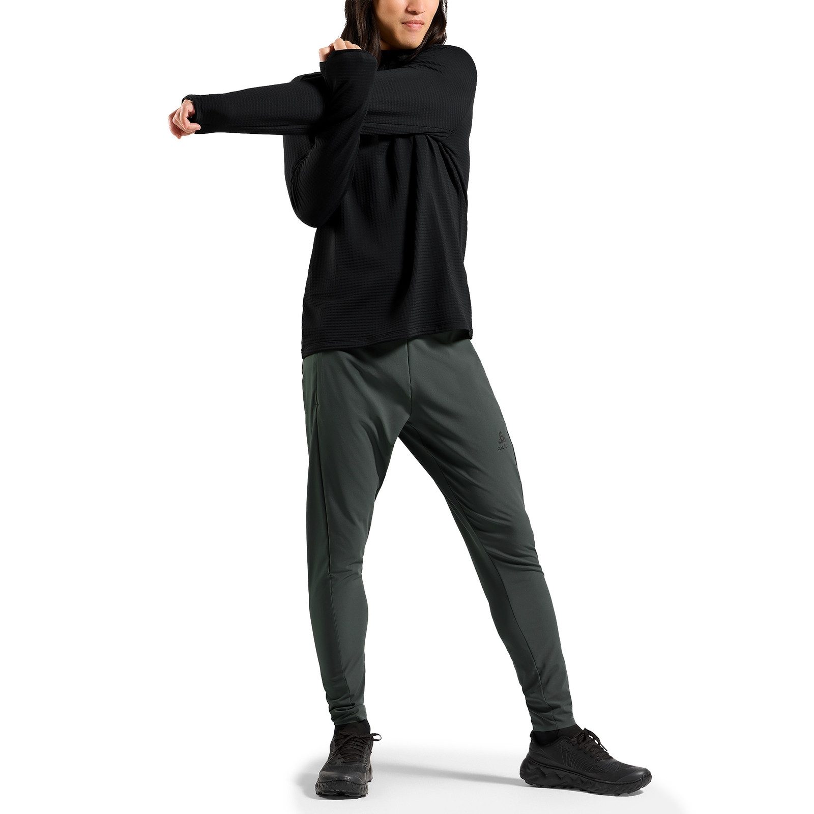 Odlo Laufshirt Essential Thermal mit Waffelstruktur