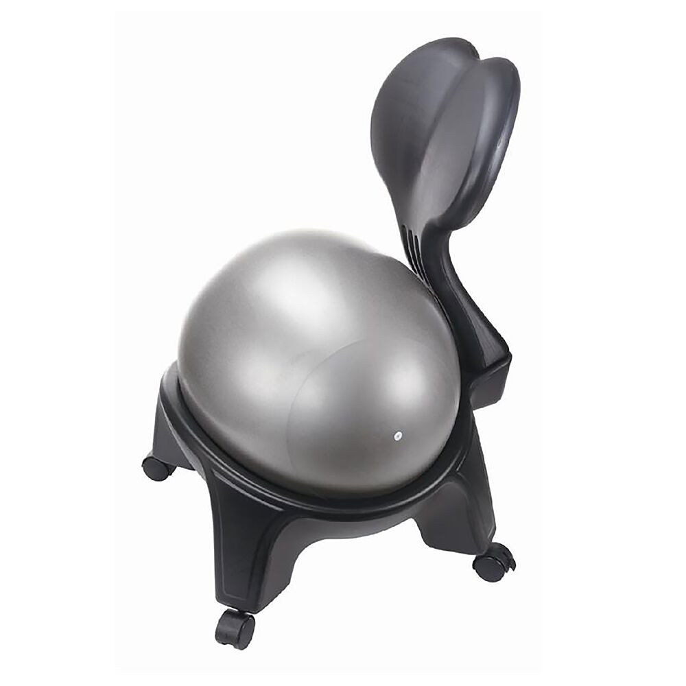 Sport-Thieme Sitzball Fitnessballstuhl, Zum Sitzen und für Balance- und Stretching-Übungen
