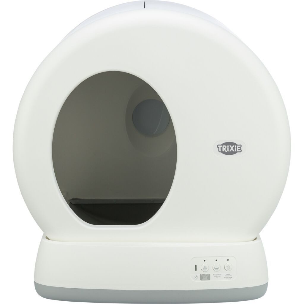 TRIXIE Katzentoilette Selbstreinigende Katzentoilette - weiß - 53 × 55,5 × 52 cm