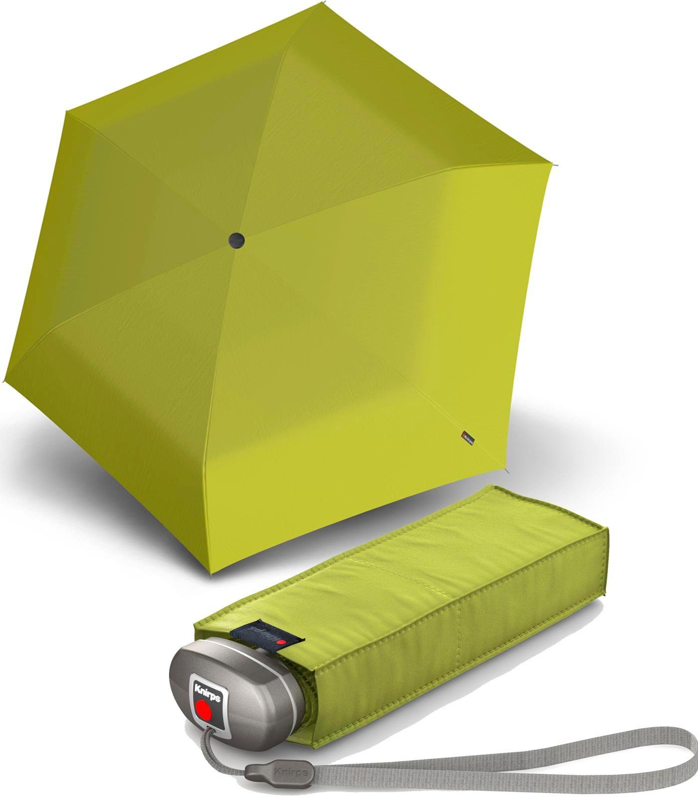 Knirps® Taschenregenschirm Mini-Schirm Travel klein leicht kompakt UV-Schutz, der zuverlässige Begleiter, der in jede Tasche passt
