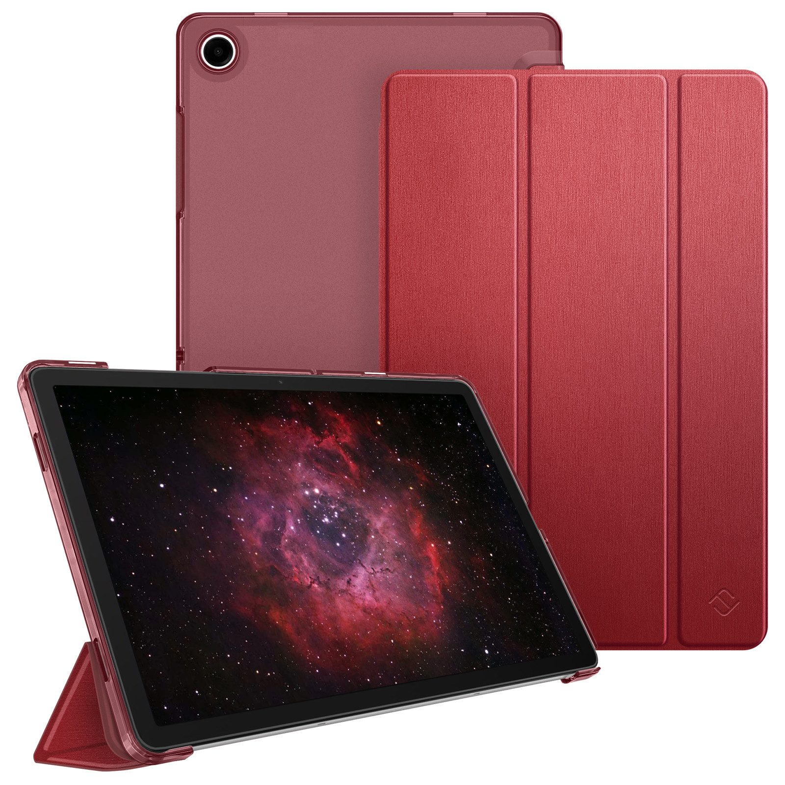 Fintie Tablet-Hülle für Samsung Galaxy Tab A11+ Plus 11" 2025 / Tab A9+ Plus 11 Zoll 2023 11 Zoll, Ultradünn Schutzhülle mit Translucent Rückseite in Matt-Optik Cover