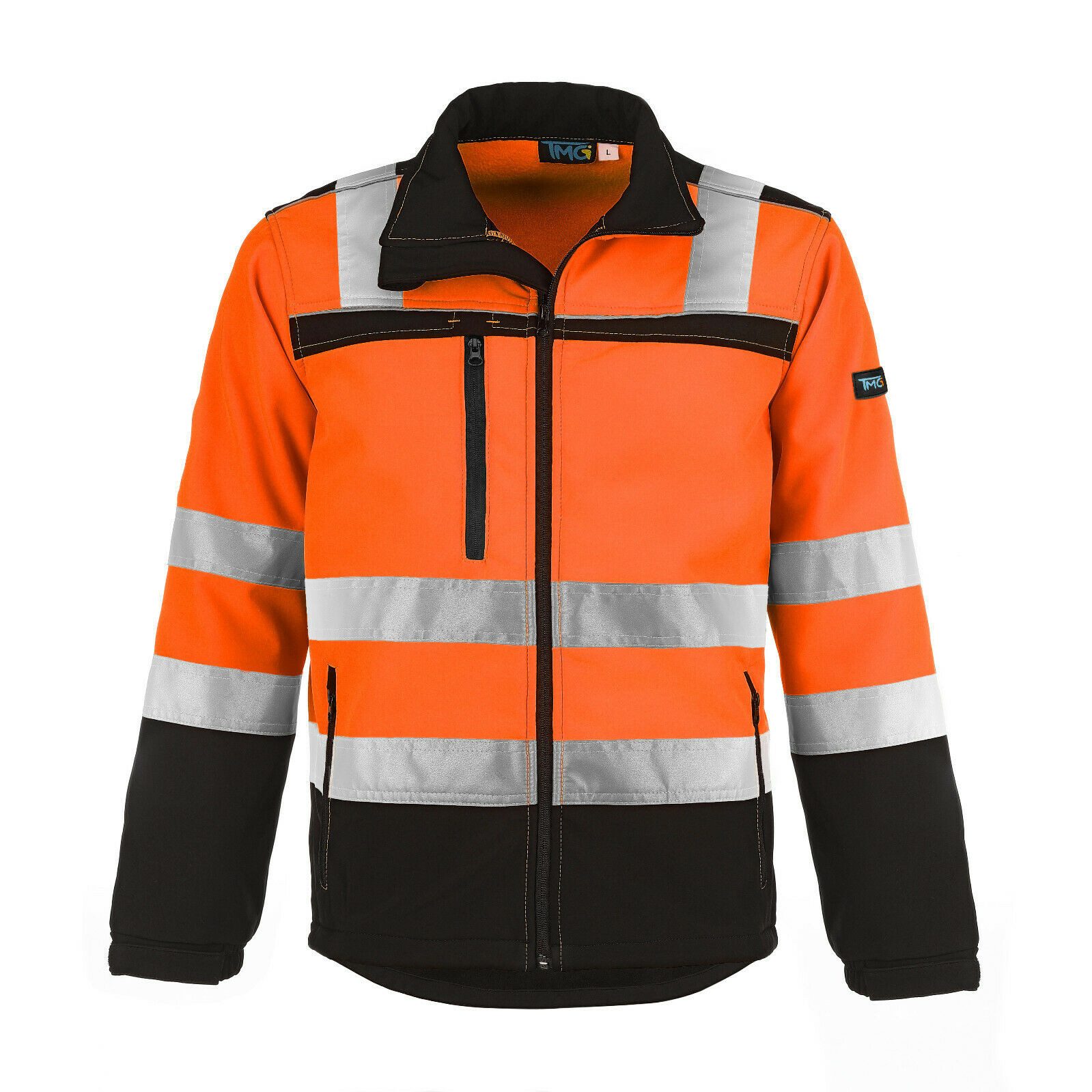 TMG International Softshelljacke Warnschutzjacke Arbeitsjacke Nightreflex günstig online kaufen