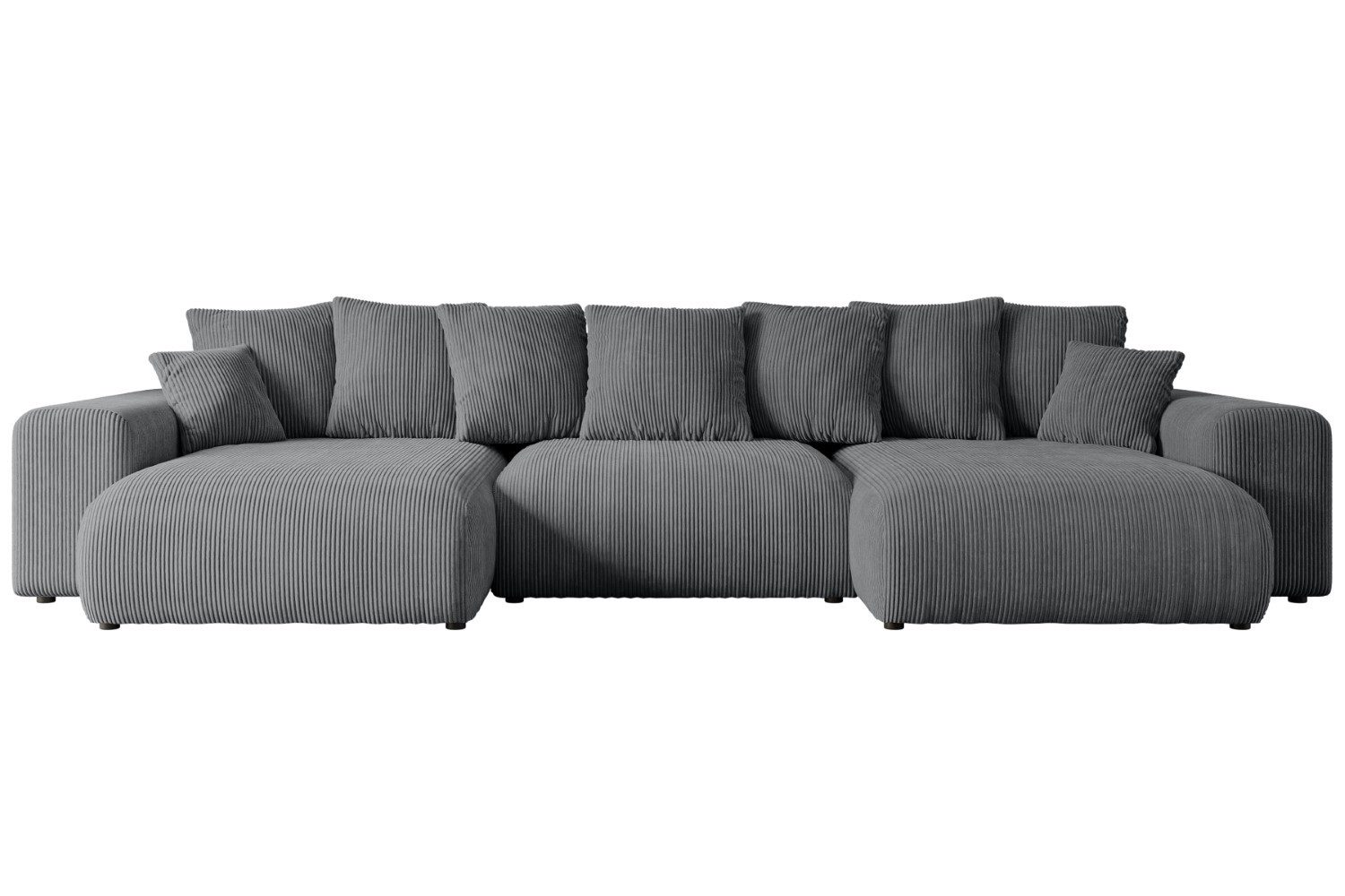 ALTDECOR Wohnlandschaft ESKAR-U, Couch mit Schlaffunktion, Wohnzimmer - Woh günstig online kaufen