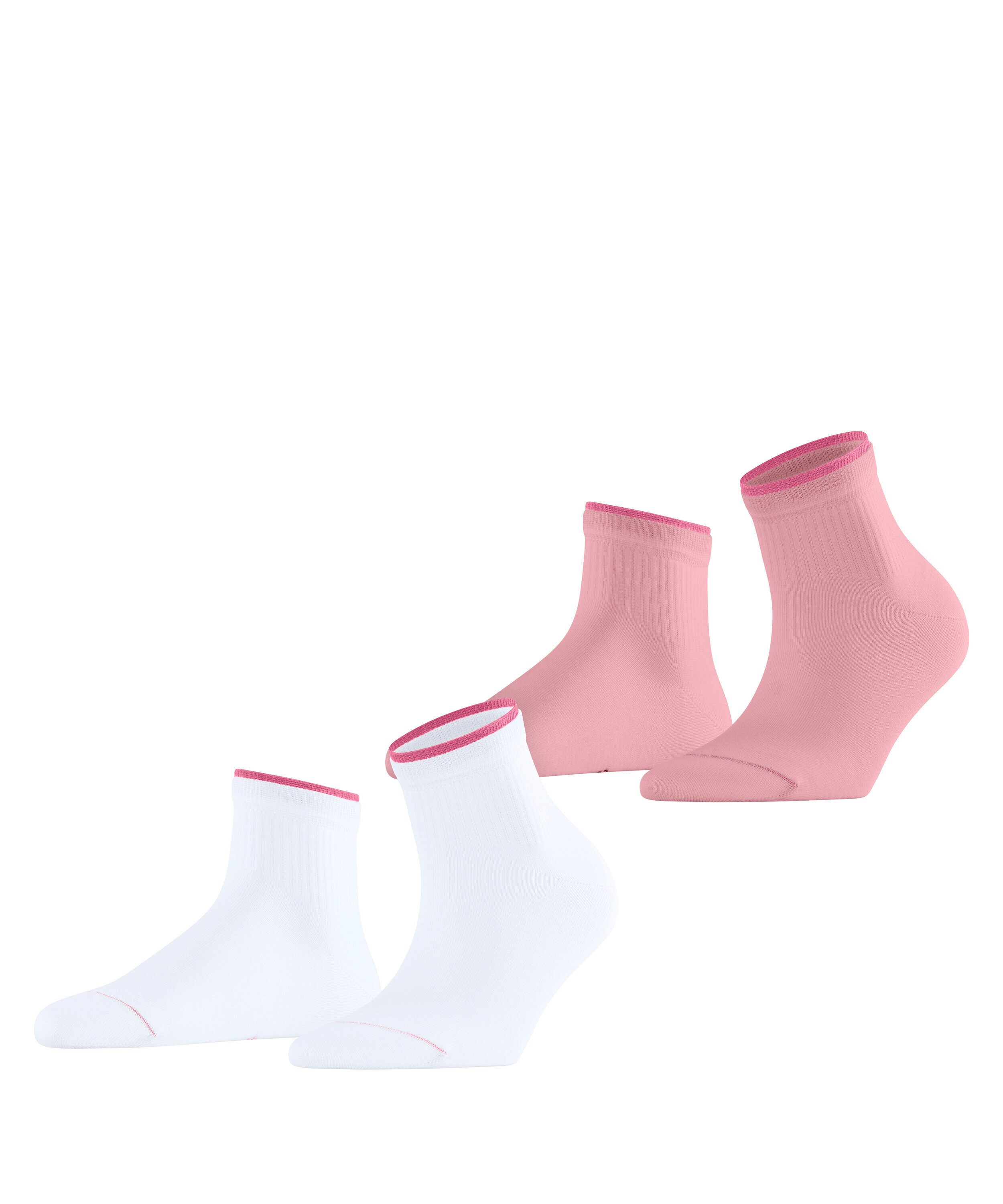 Esprit Sneakersocken Esprit Double High Cuff 2-Pack Damen (2-Paar)