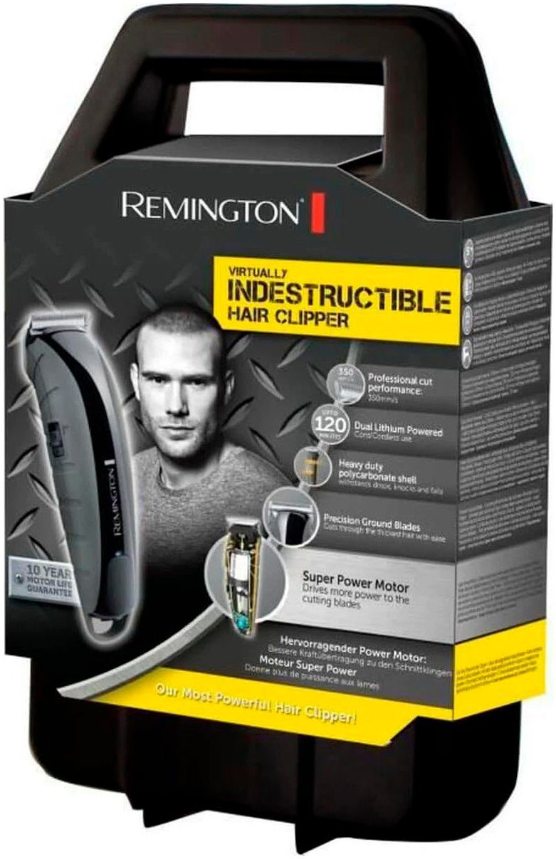 Remington Haarschneider HC5880, Friseur-Motor, 11 Aufsteckkämme,Netz-/Akkubetrieb, Aufbewahrungskoffer