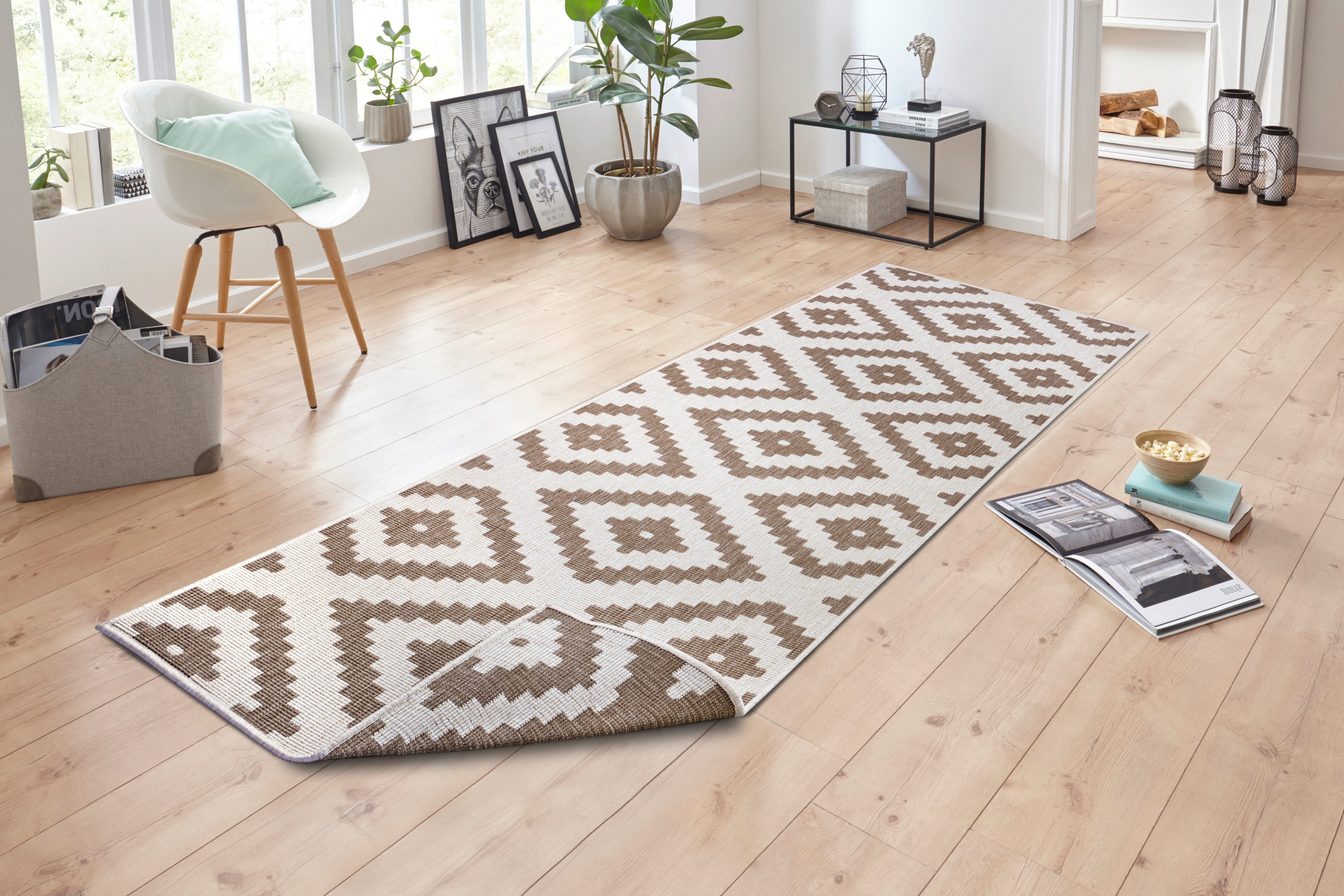 HANSE Home Teppich Malta Wendeteppich, rechteckig, günstig online kaufen