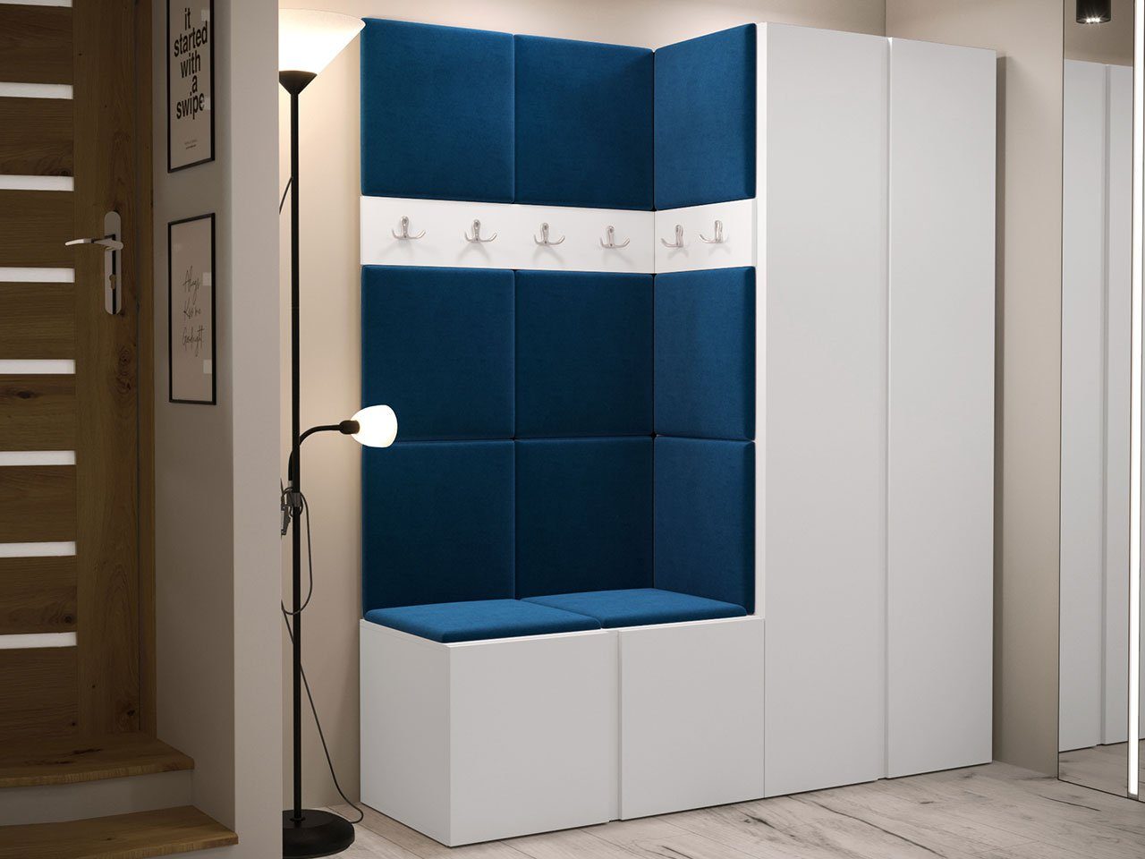MIRJAN24 Garderoben-Set Orion III, (Komplett-Set, Kleiderschrank, günstig online kaufen
