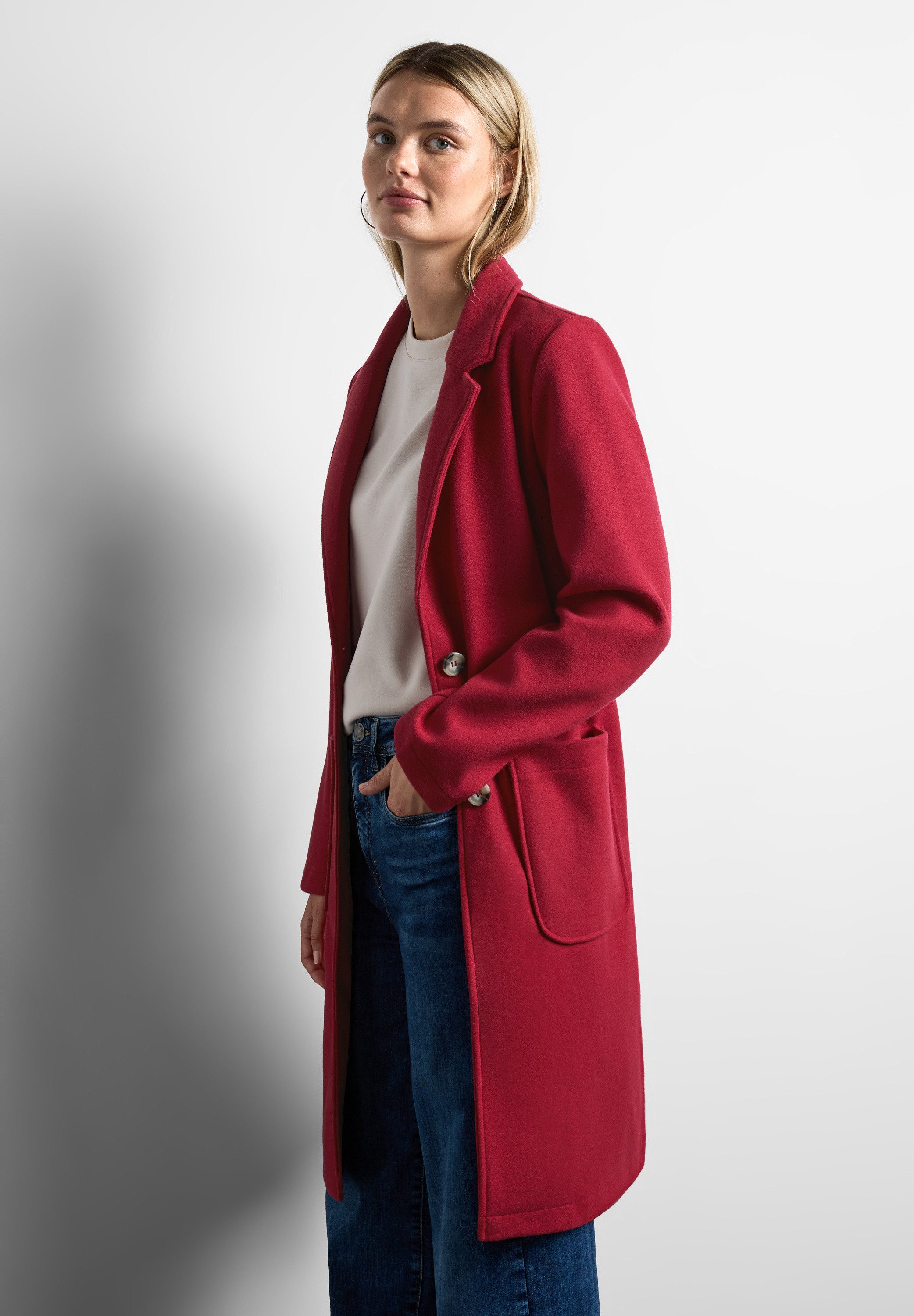 STREET ONE Wintermantel mit aufgenähten Taschen