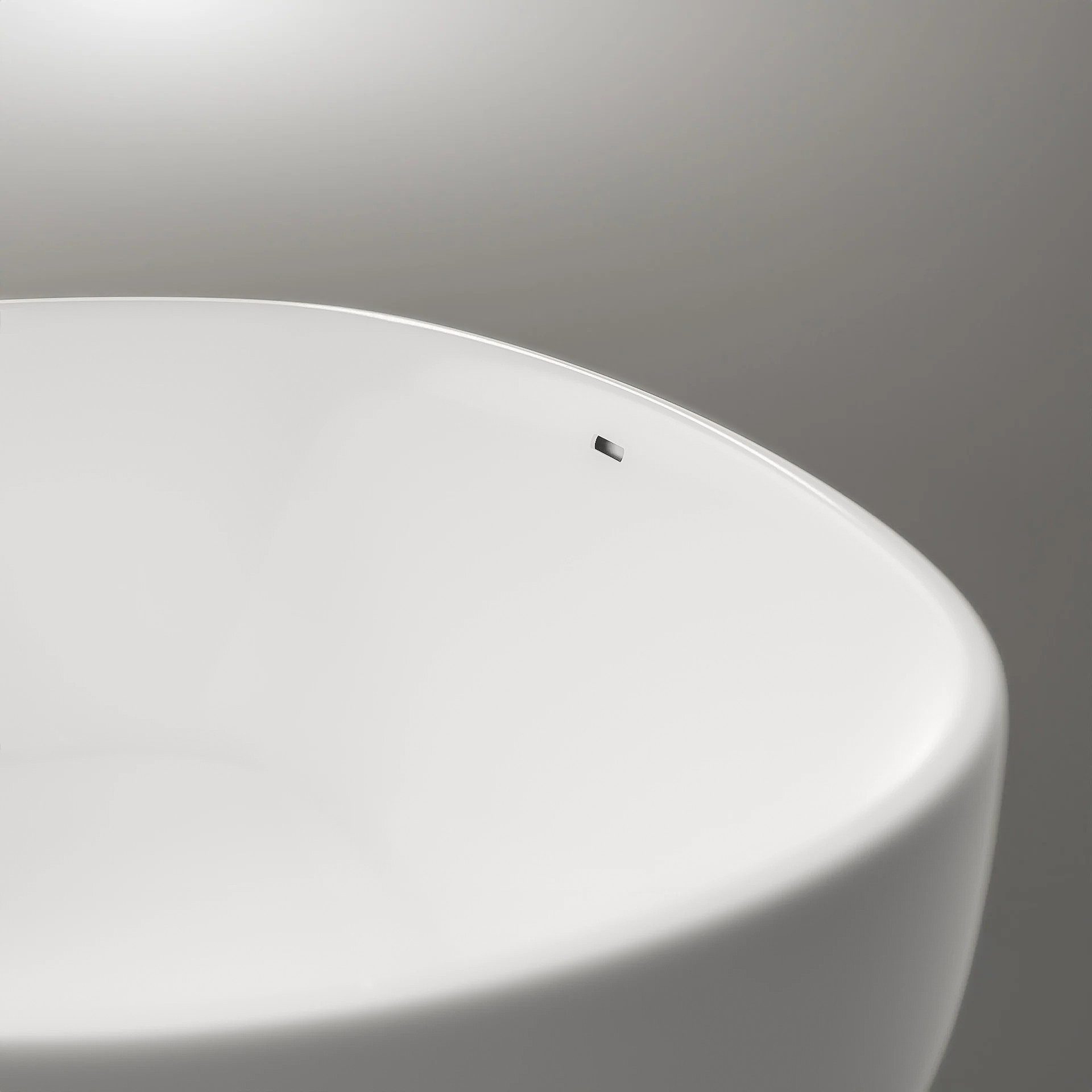 Bernstein Badewanne BELAQUA, Freistehende Badewanne / 170x80x58 cm / Weiß matt / Doppelwandig
