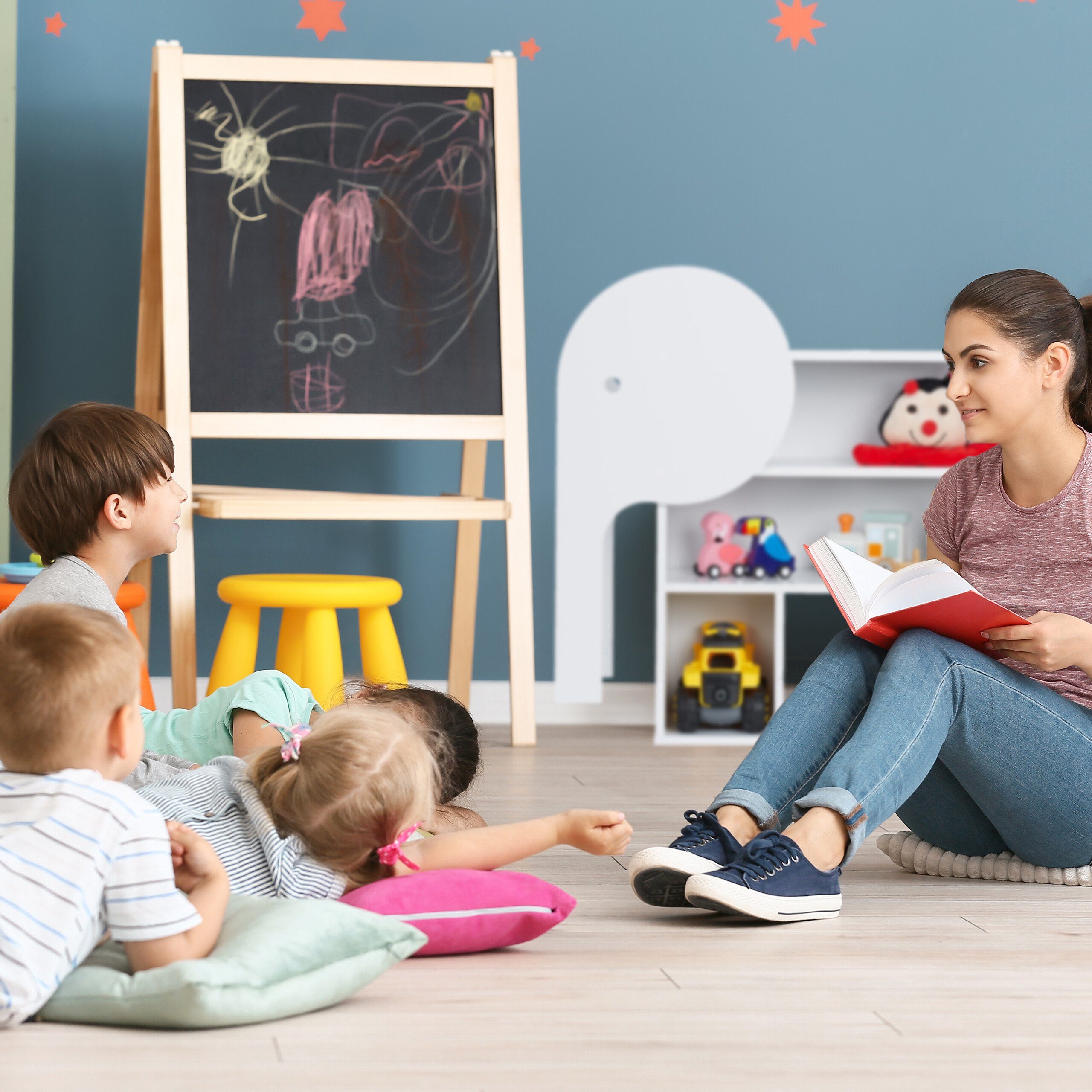 relaxdays Kinderregal Elefant